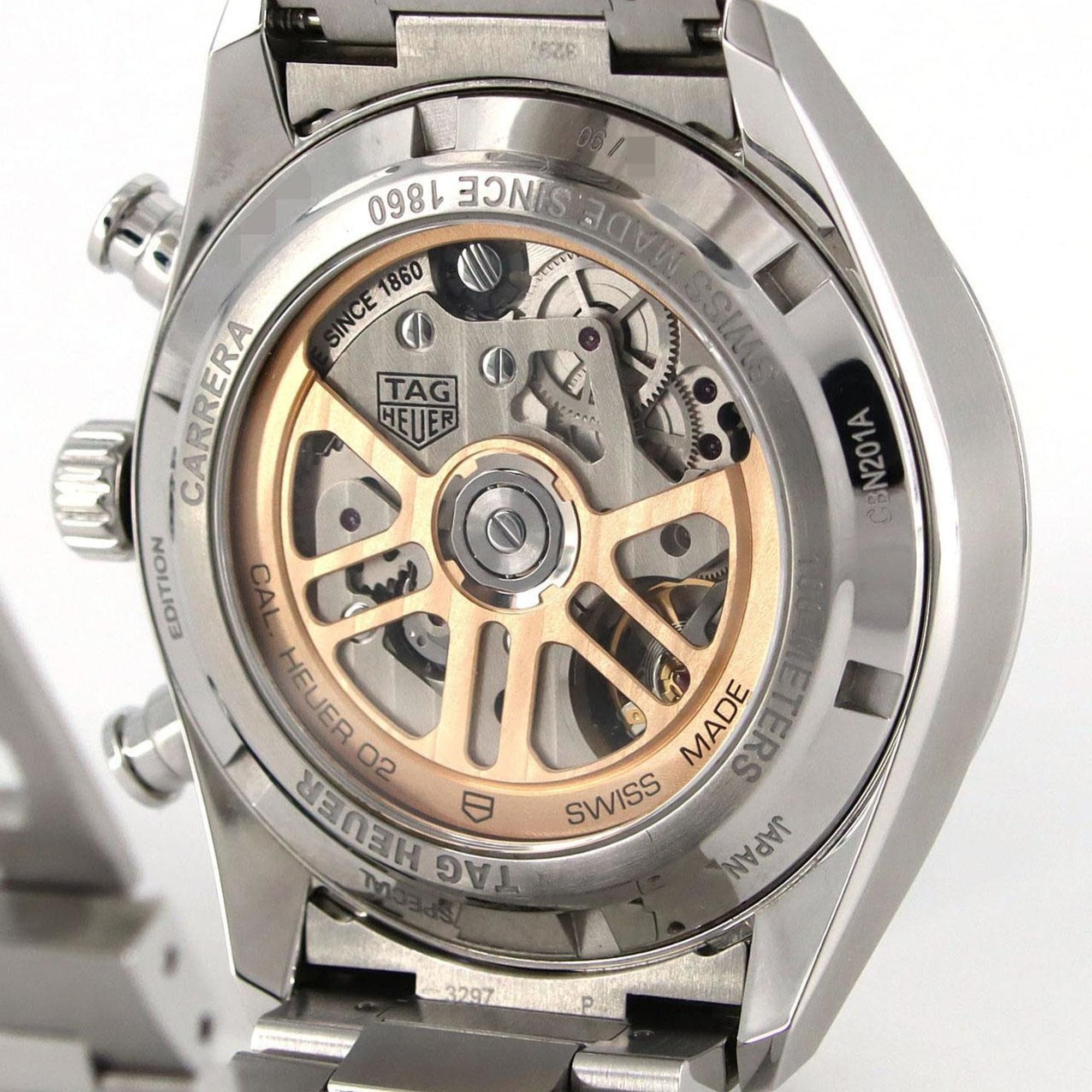 Tag Heuer TAG Heuer Carrera Chronograph TOMIYA LIMITED CBN201A.FC6539 SS Wristwatch Automatic Size ONE SIZE - 7 Thumbnail
