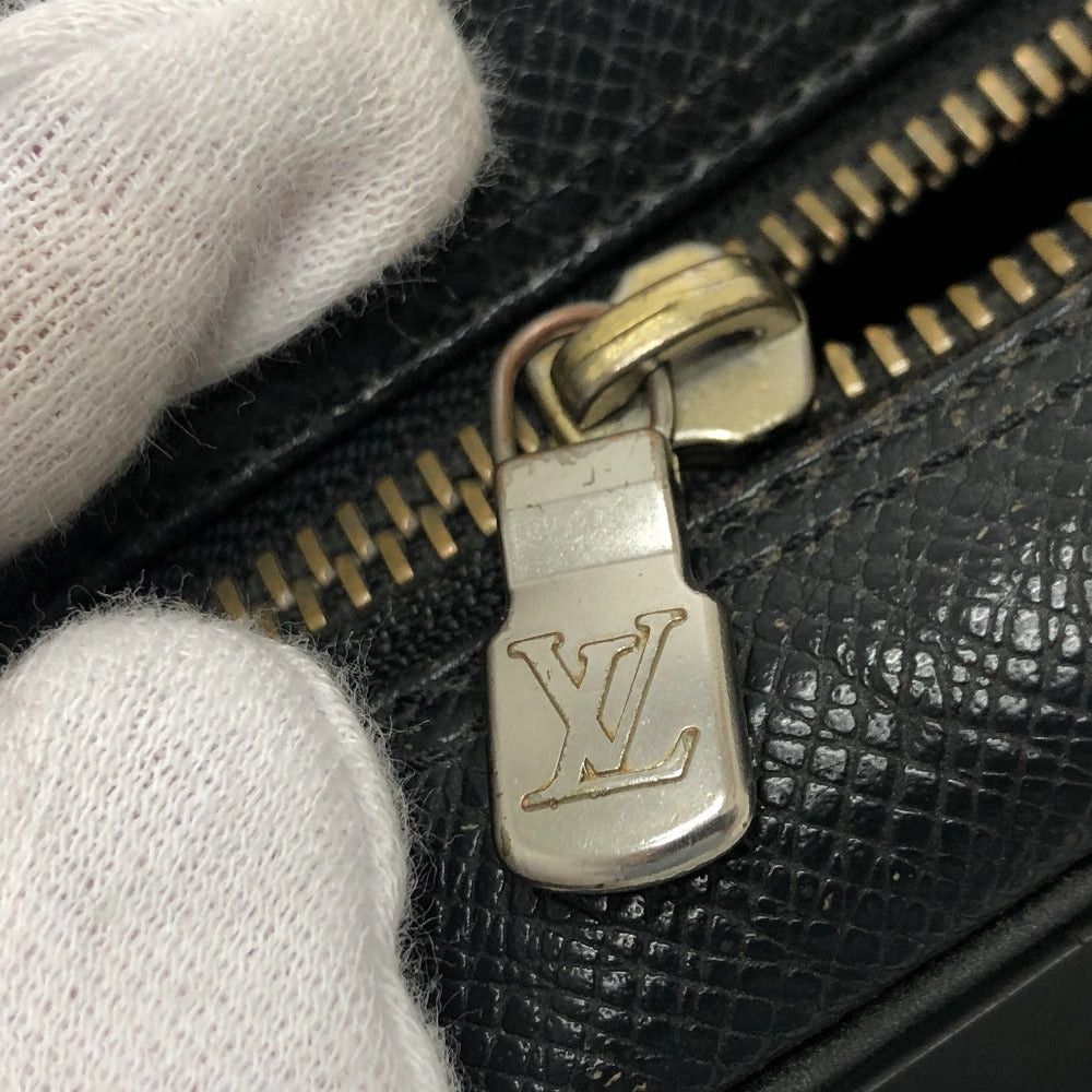 Louis Vuitton Louis Vuitton M30812 Taiga Yak Tail Hair Briefcase Clutch Bag Zippered Carrying Case Leather Men Aldouise Size ONE SIZE - 12 Thumbnail
