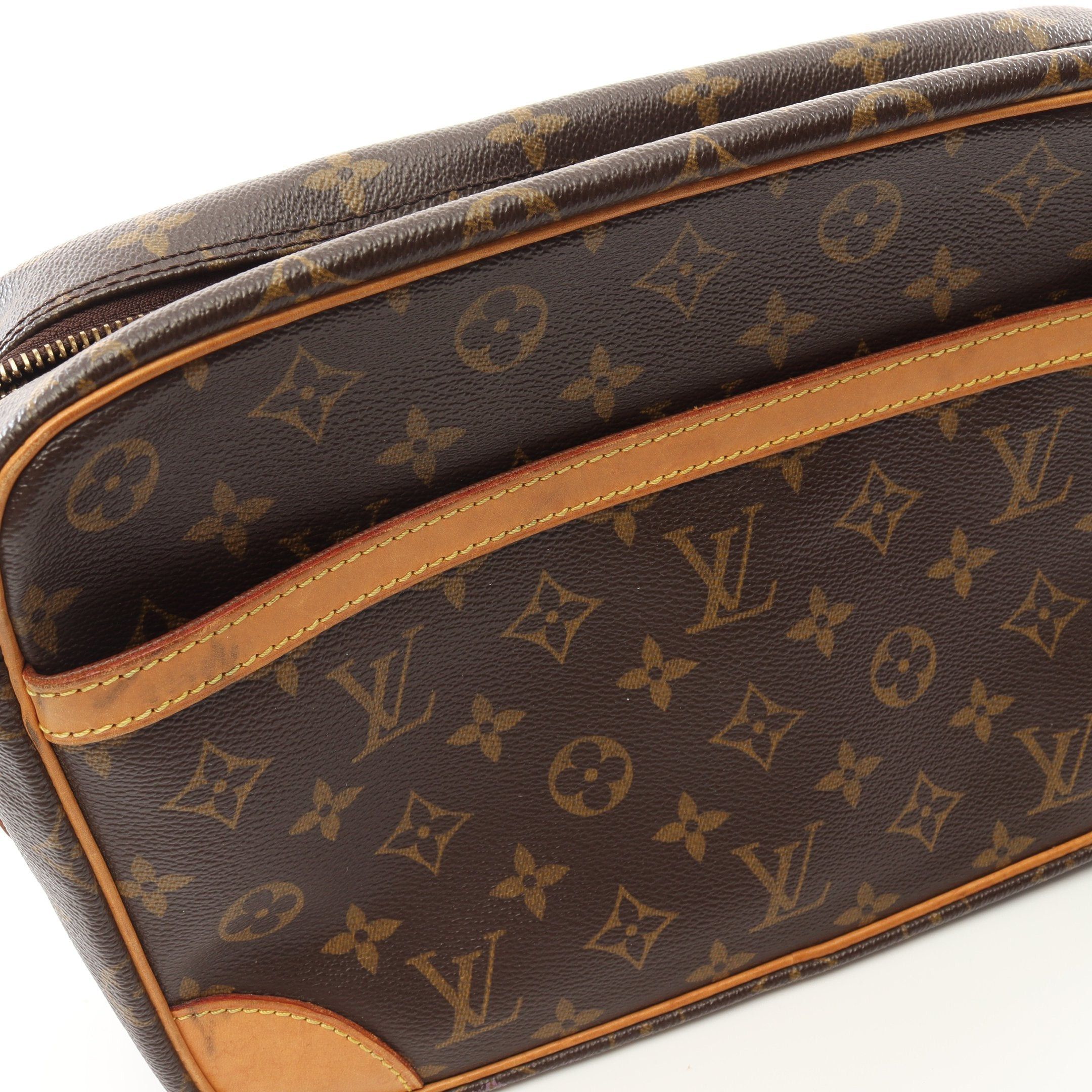 Louis Vuitton Louis Vuitton Trocadero 30 Monogram Shoulder Bag Leather Brown Size ONE SIZE - 7 Thumbnail