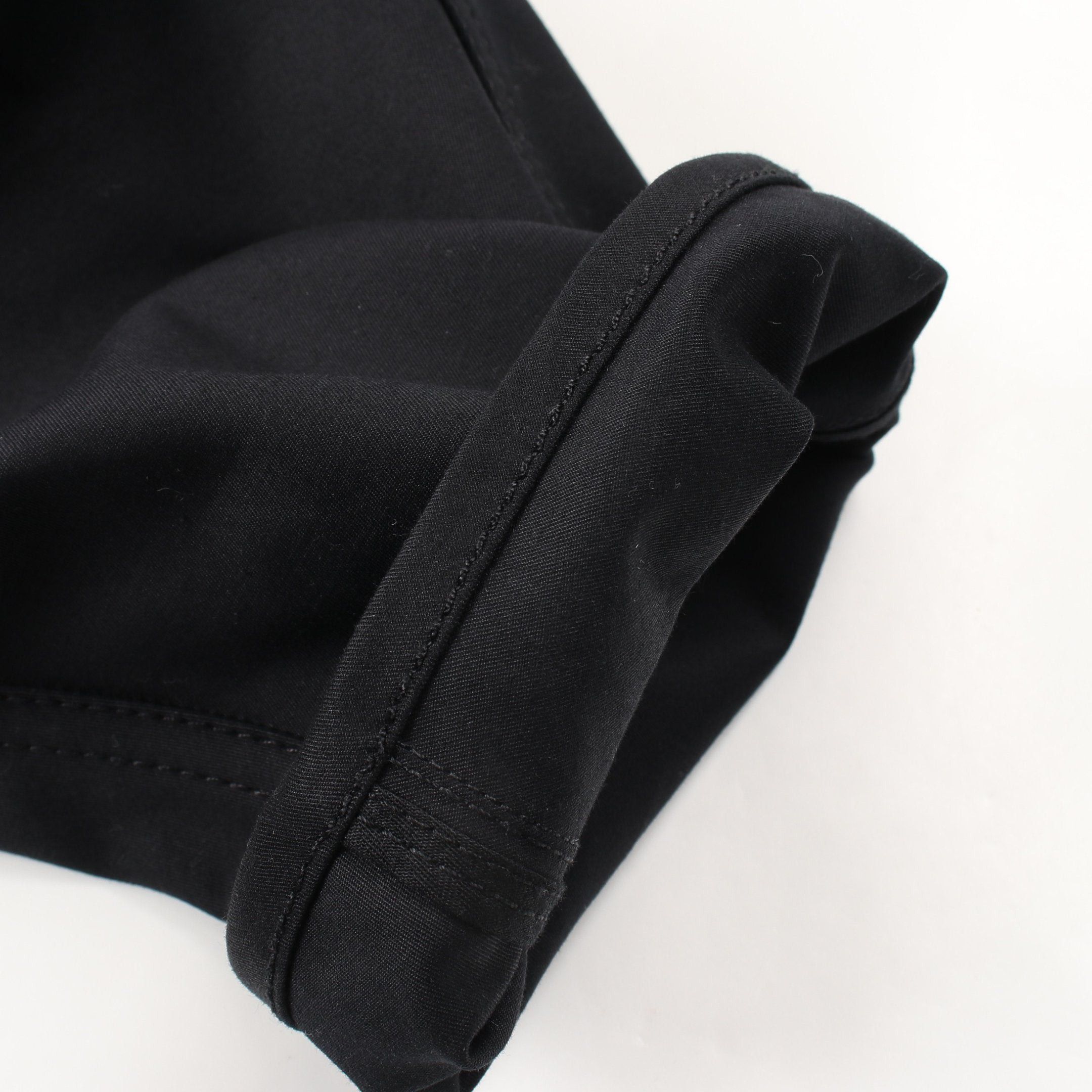 Hermes Hermes Serie Button No-Collar Jacket Cotton Black Quilting Size ONE SIZE - 6 Thumbnail