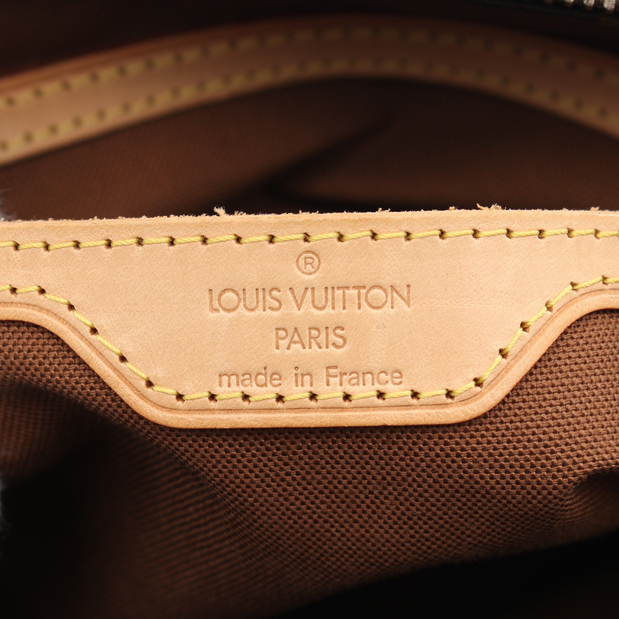 Louis Vuitton Louis Vuitton Cabas Piano Monogram Shoulder Bag Leather Brown Size ONE SIZE - 4 Thumbnail
