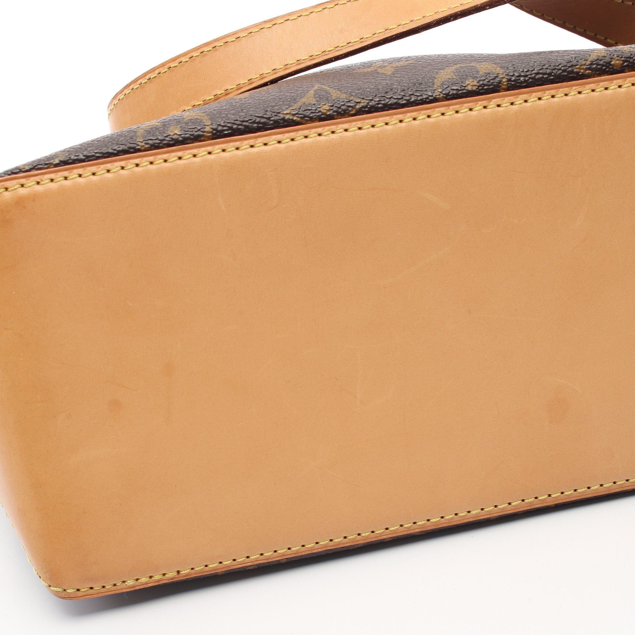 Louis Vuitton Louis Vuitton Cabas Piano Monogram Shoulder Bag Leather Brown Size ONE SIZE - 7 Thumbnail