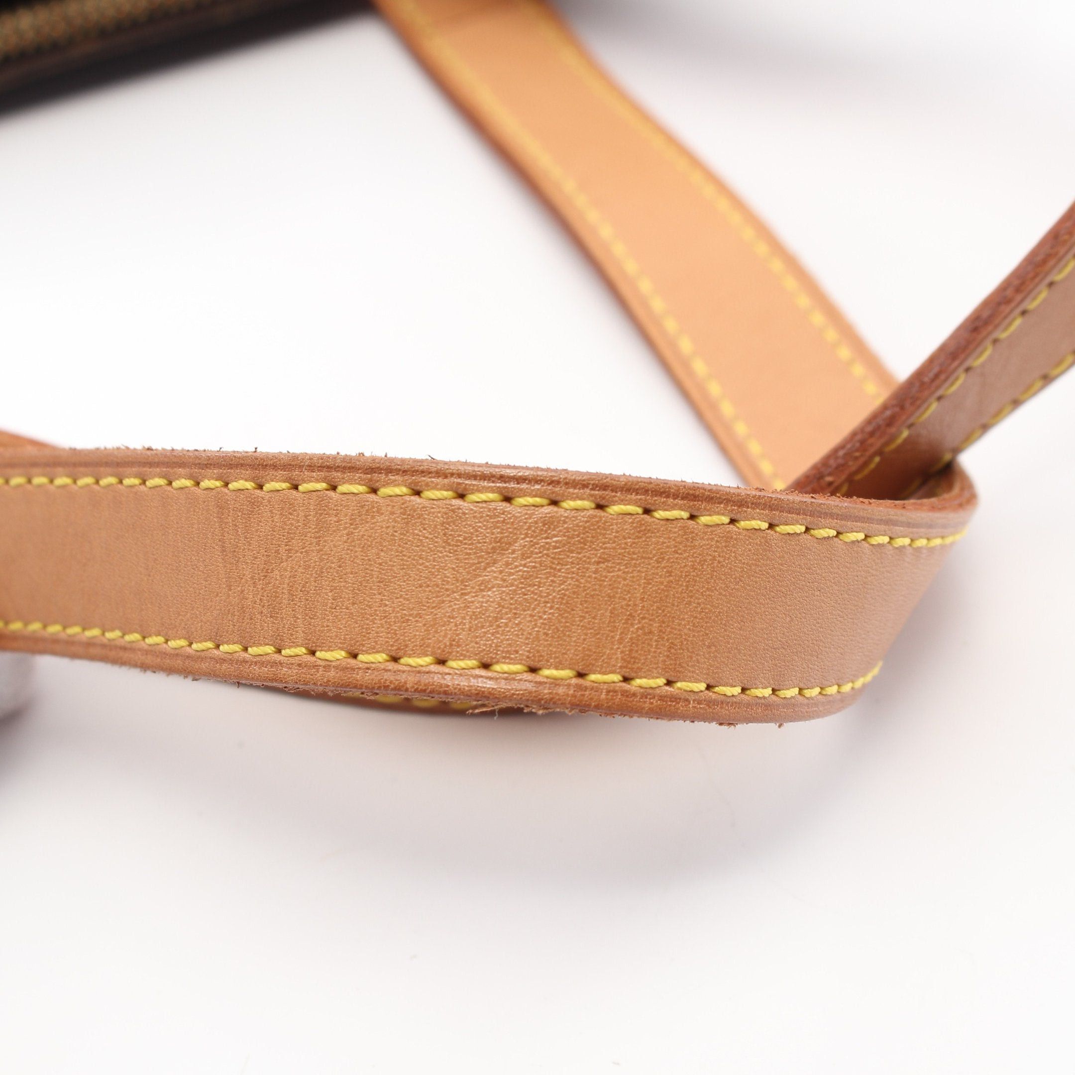 Louis Vuitton Louis Vuitton Cabas Piano Monogram Shoulder Bag Leather Brown Size ONE SIZE - 10 Thumbnail