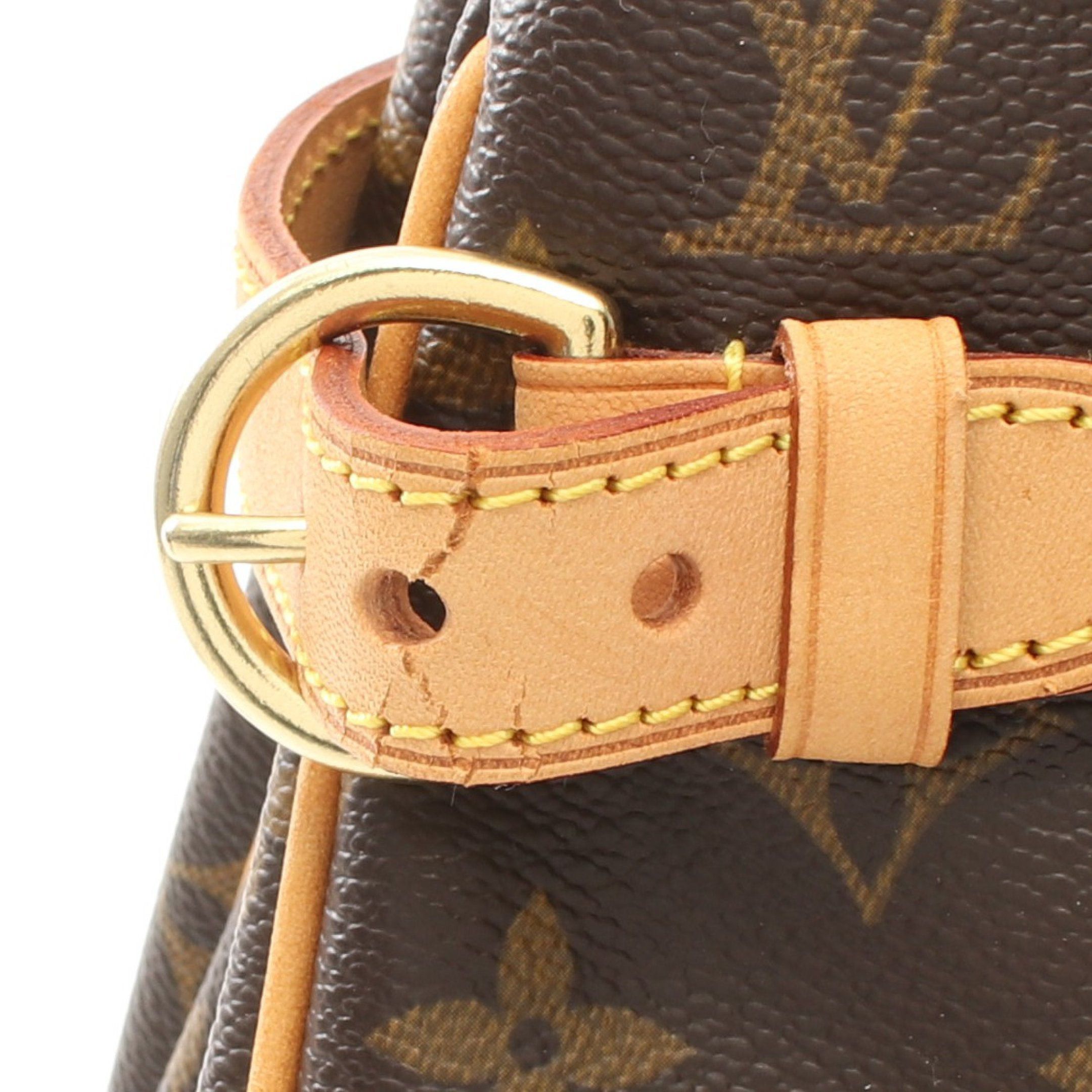 Louis Vuitton Louis Vuitton Batignolles Vertical Monogram Shoulder Bag Tote Leather Brown Size ONE SIZE - 8 Thumbnail