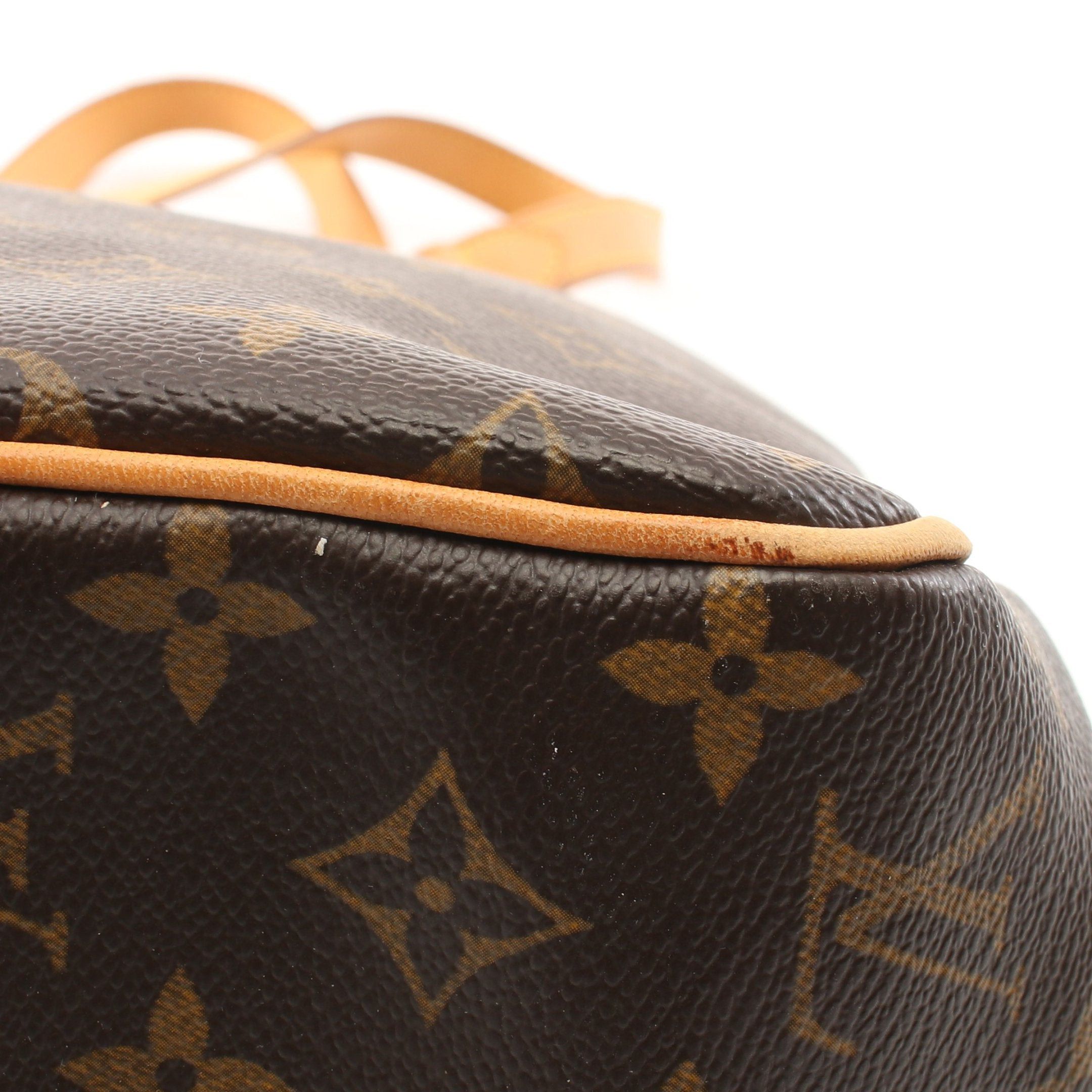 Louis Vuitton Louis Vuitton Batignolles Vertical Monogram Shoulder Bag Tote Leather Brown Size ONE SIZE - 12 Thumbnail