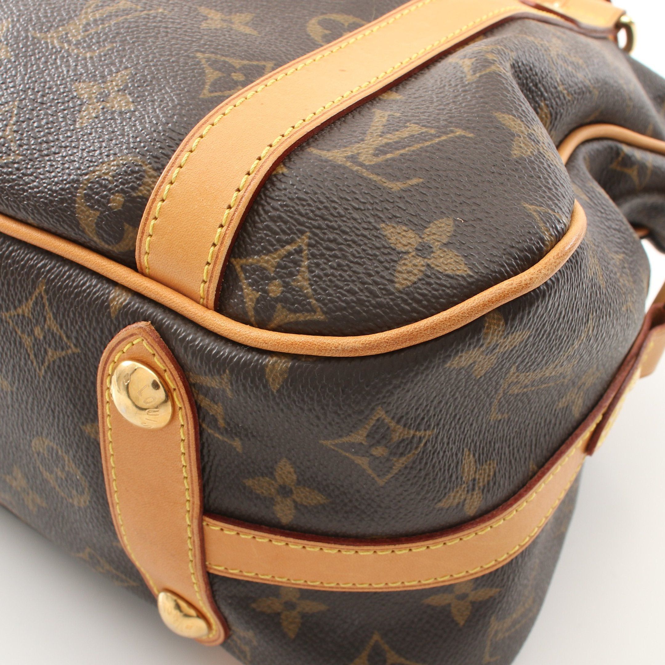 Louis Vuitton Louis Vuitton Stresa Pm Monogram Shoulder Bag Leather Brown Size ONE SIZE - 13 Thumbnail