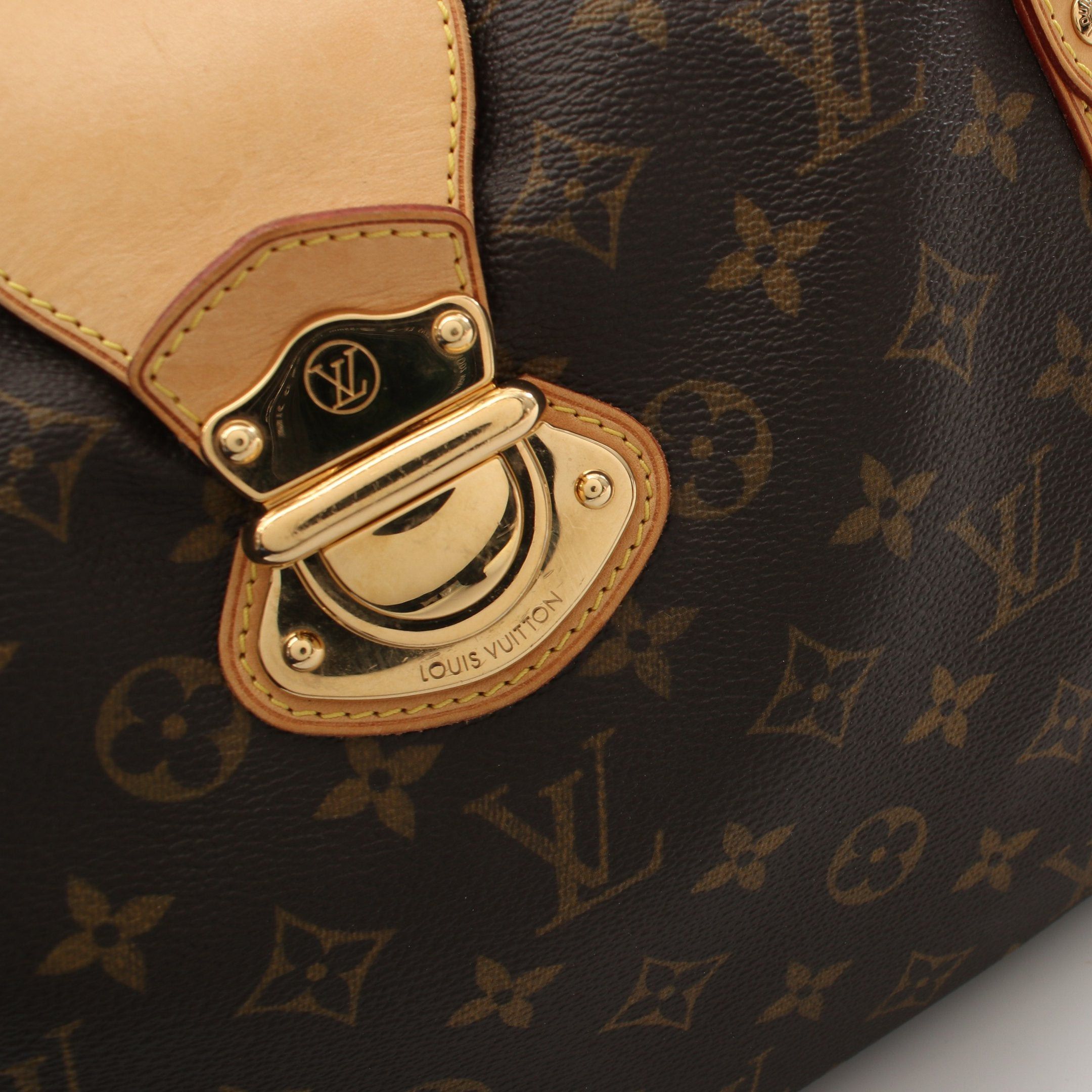 Louis Vuitton Louis Vuitton Stresa Pm Monogram Shoulder Bag Leather Brown Size ONE SIZE - 10 Thumbnail