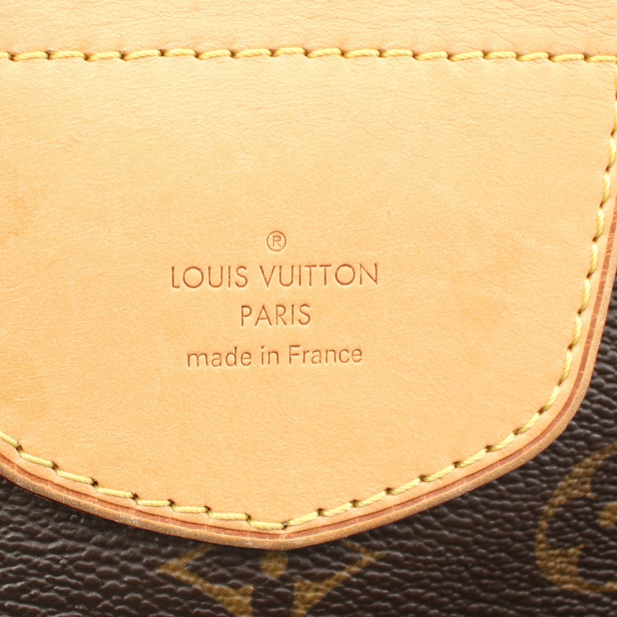 Louis Vuitton Louis Vuitton Stresa Pm Monogram Shoulder Bag Leather Brown Size ONE SIZE - 4 Thumbnail