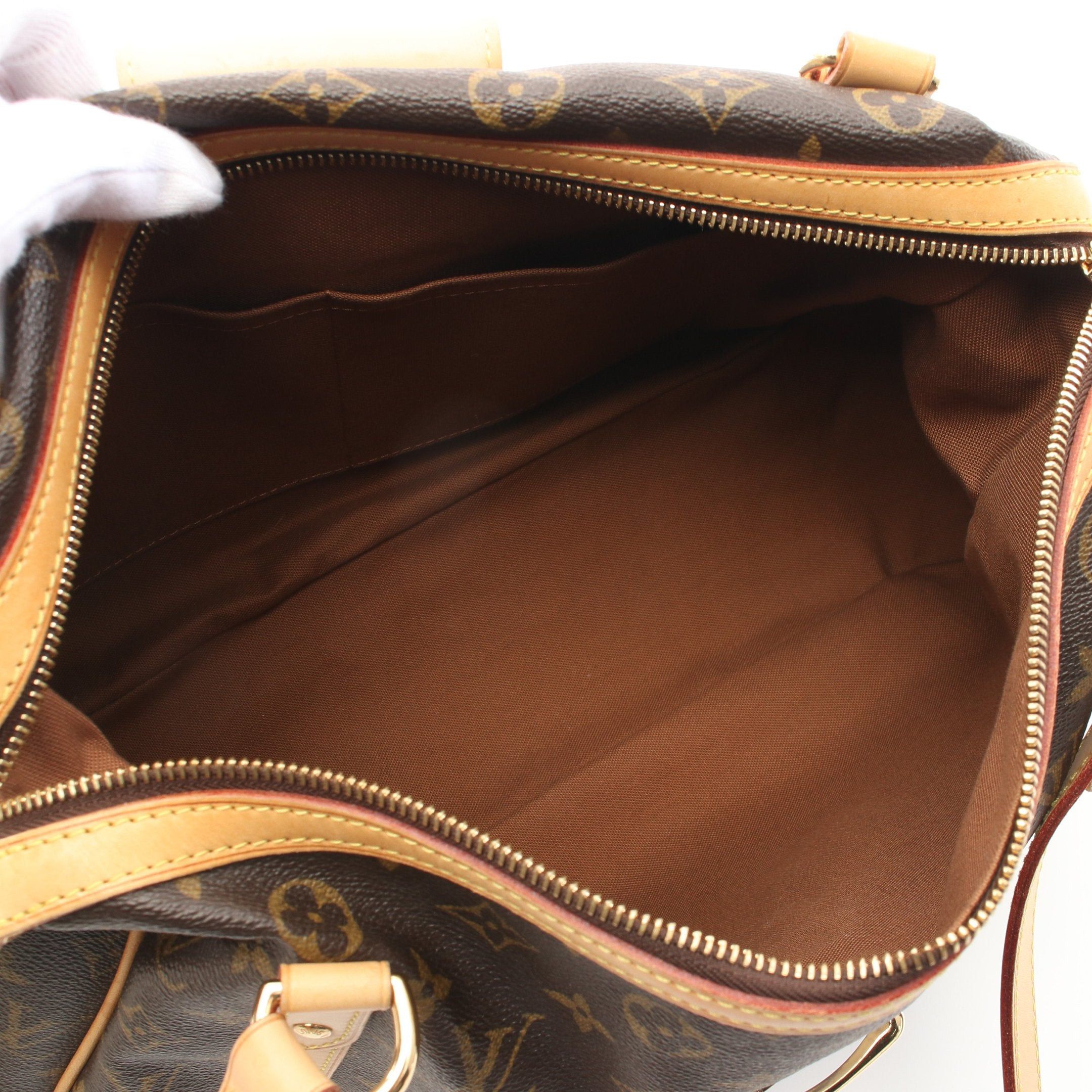 Louis Vuitton Louis Vuitton Stresa Pm Monogram Shoulder Bag Leather Brown Size ONE SIZE - 3 Thumbnail