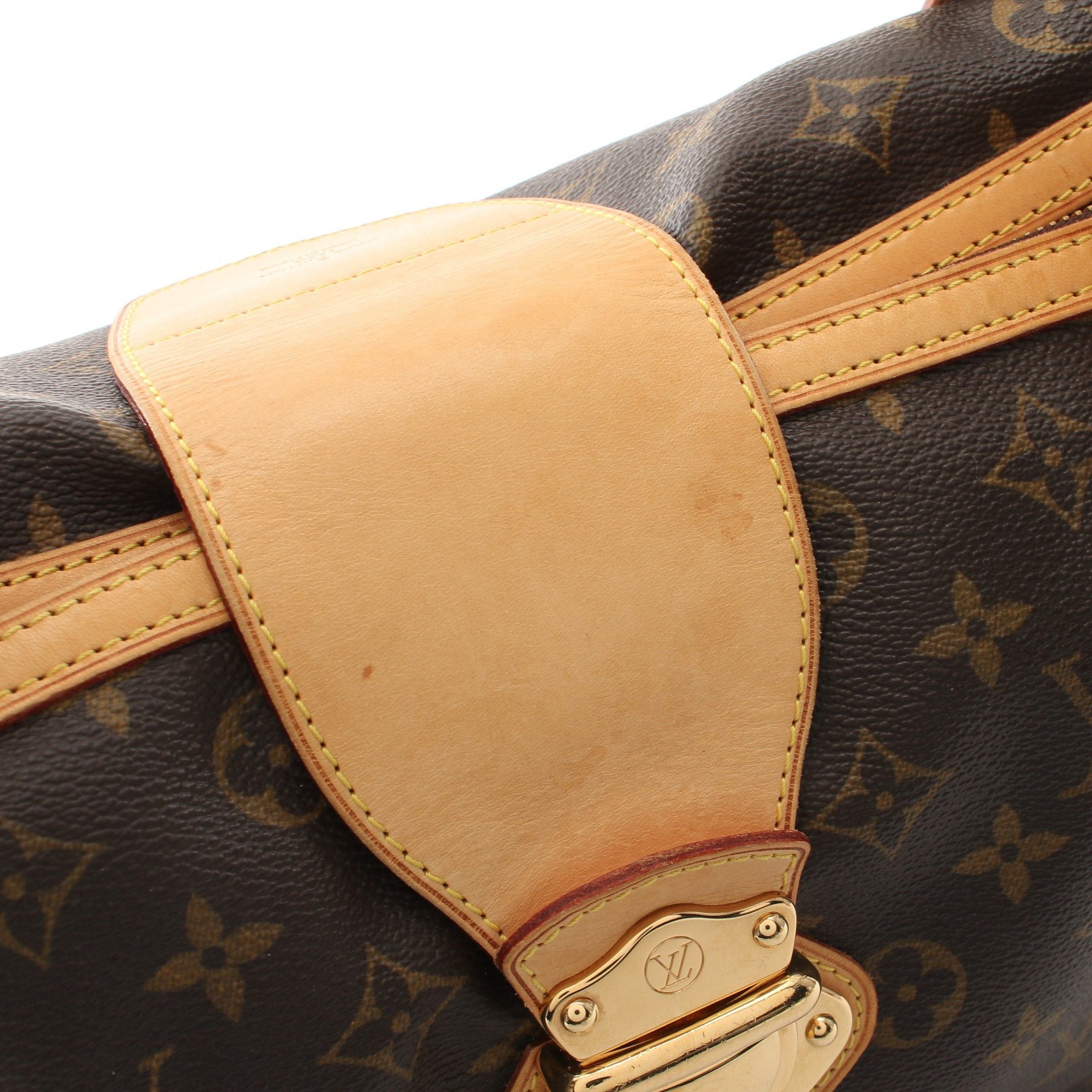 Louis Vuitton Louis Vuitton Stresa Pm Monogram Shoulder Bag Leather Brown Size ONE SIZE - 11 Thumbnail