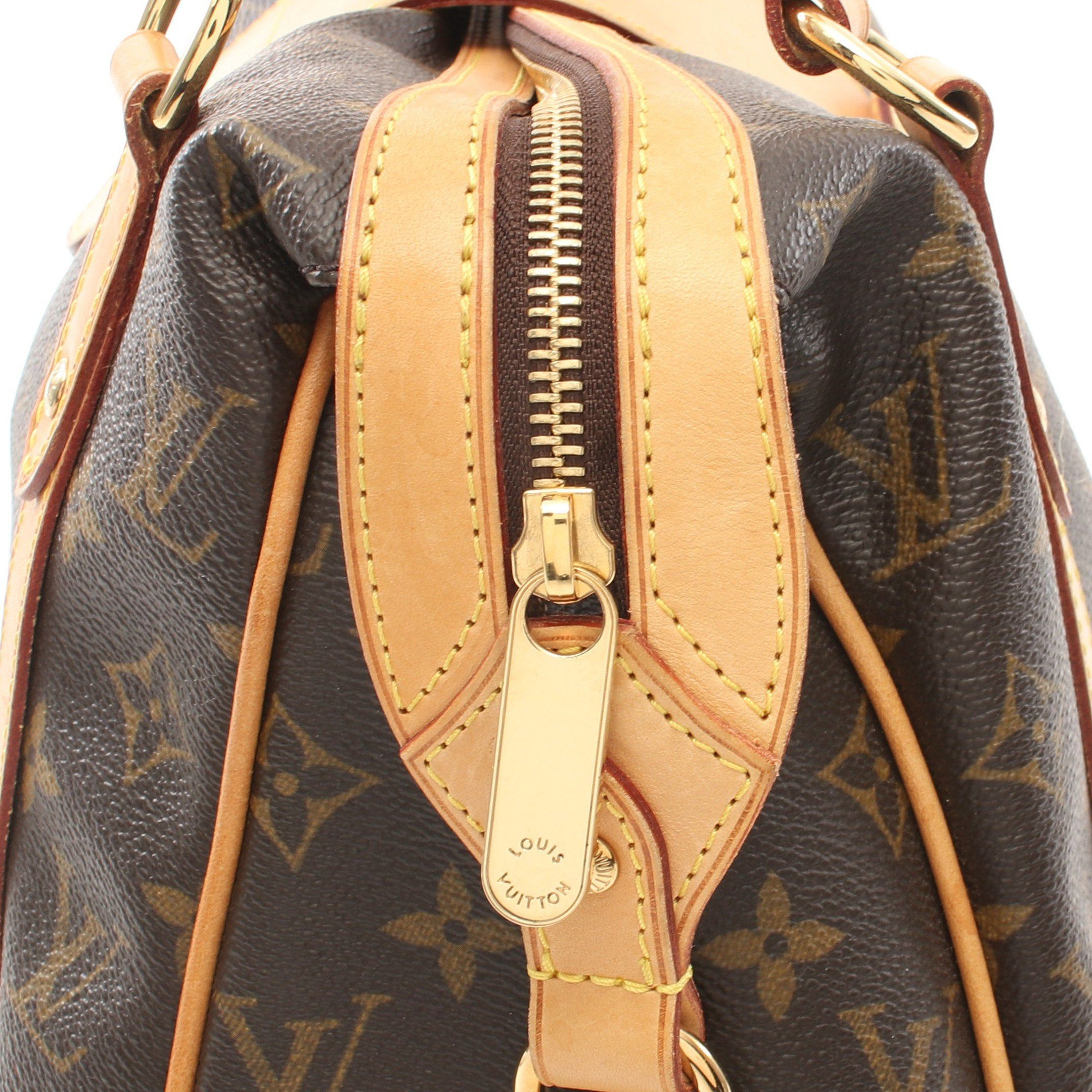 Louis Vuitton Louis Vuitton Stresa Pm Monogram Shoulder Bag Leather Brown Size ONE SIZE - 12 Thumbnail