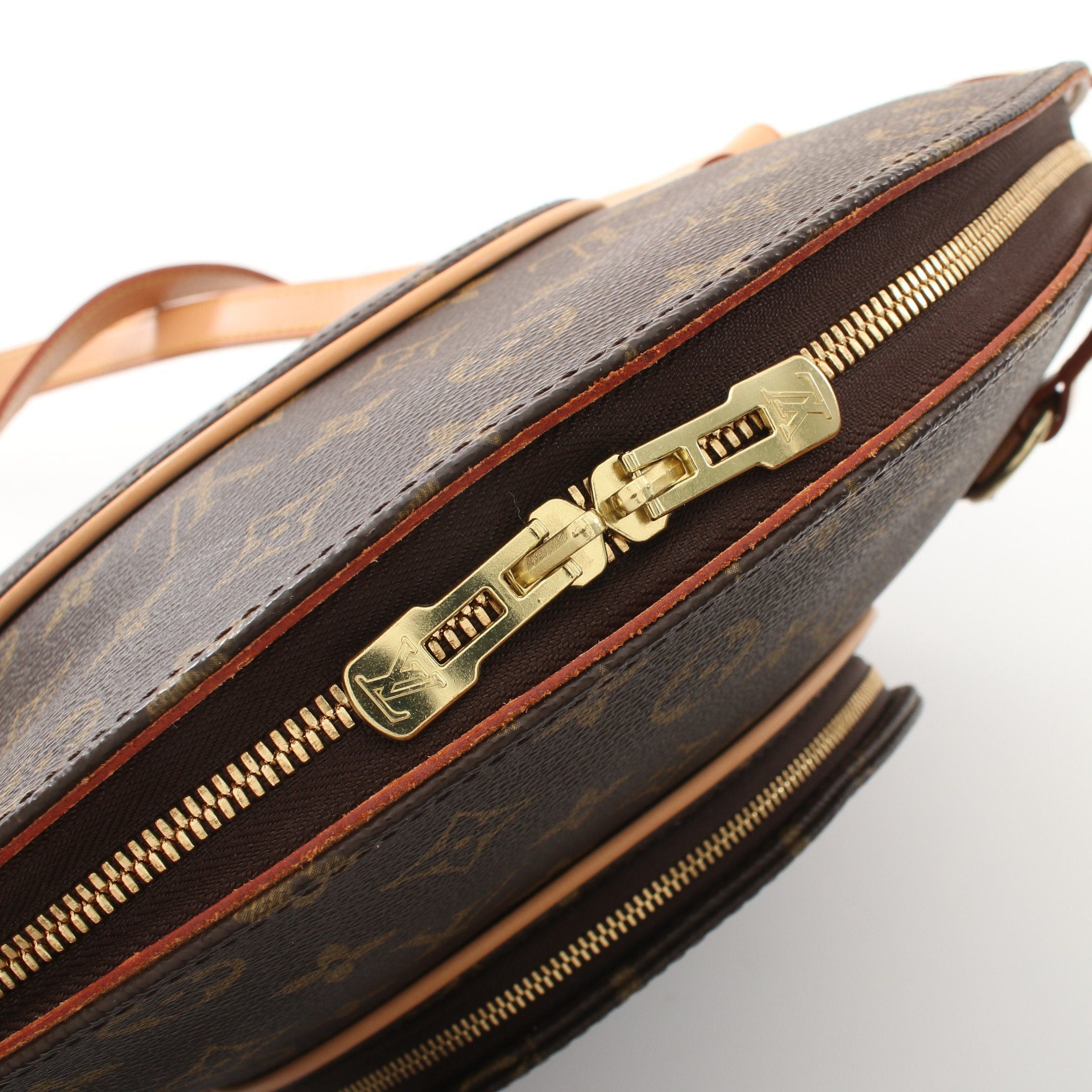 Louis Vuitton Louis Vuitton Ellipse Shopping Monogram Shoulder Bag Leather Brown Size ONE SIZE - 10 Thumbnail