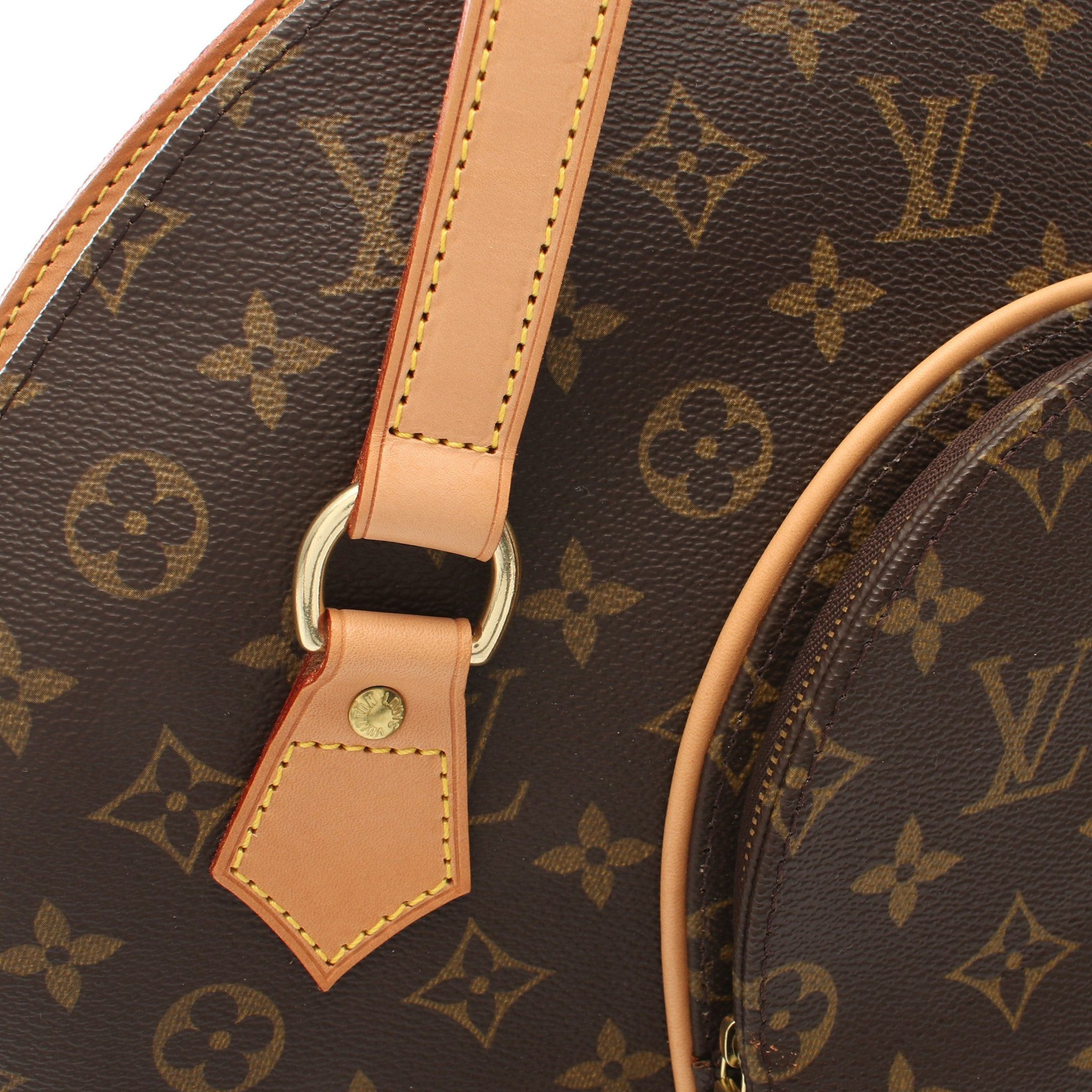 Louis Vuitton Louis Vuitton Ellipse Shopping Monogram Shoulder Bag Leather Brown Size ONE SIZE - 13 Thumbnail