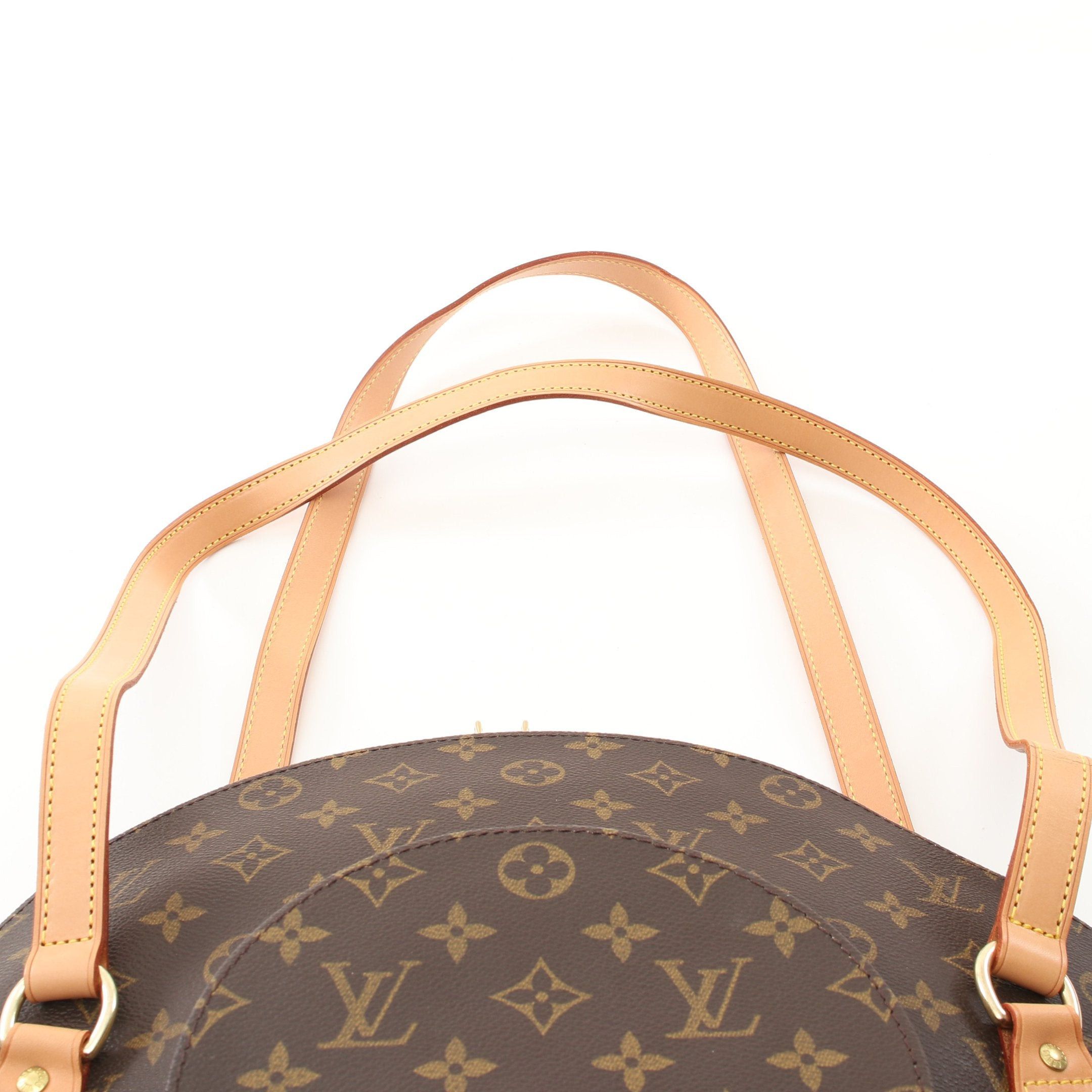 Louis Vuitton Louis Vuitton Ellipse Shopping Monogram Shoulder Bag Leather Brown Size ONE SIZE - 11 Thumbnail