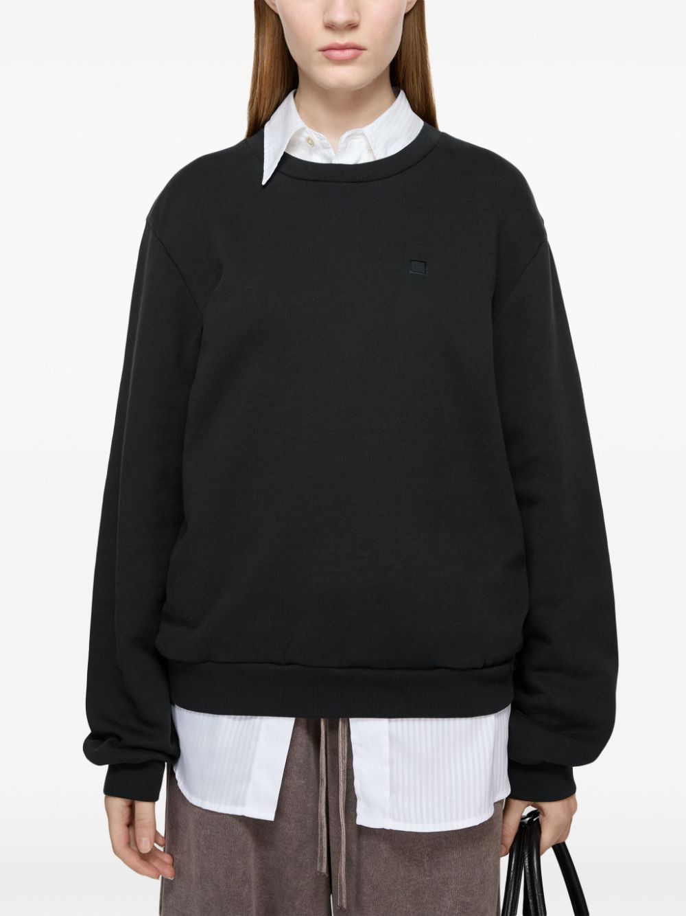 Acne Studios LOGO COTTON SWEATSHIRT Size S / US 4 / IT 40 - 6 Thumbnail