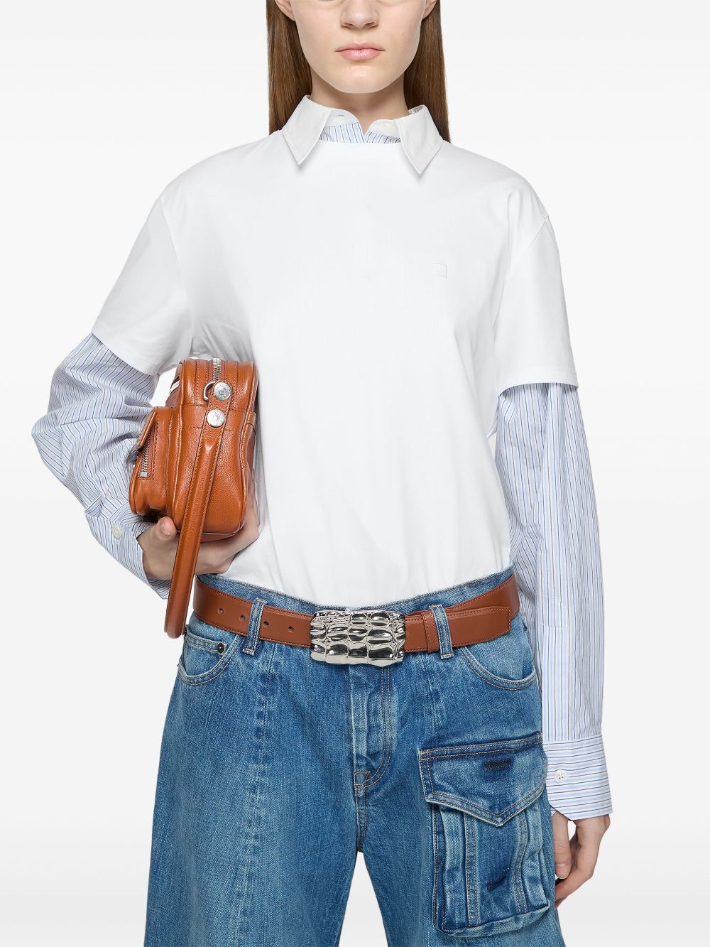 Acne Studios T-SHIRT IN COTONE CON LOGO Size US S / EU 44-46 / 1 - 3 Thumbnail
