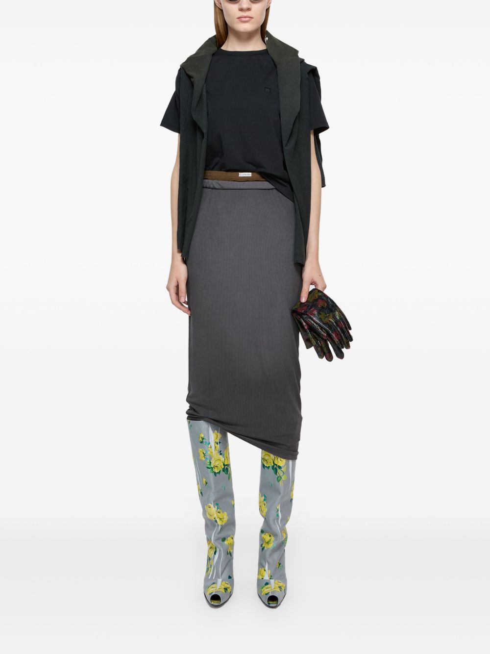 Acne Studios T-SHIRT IN COTONE CON LOGO Size M / US 6-8 / IT 42-44 - 5 Thumbnail