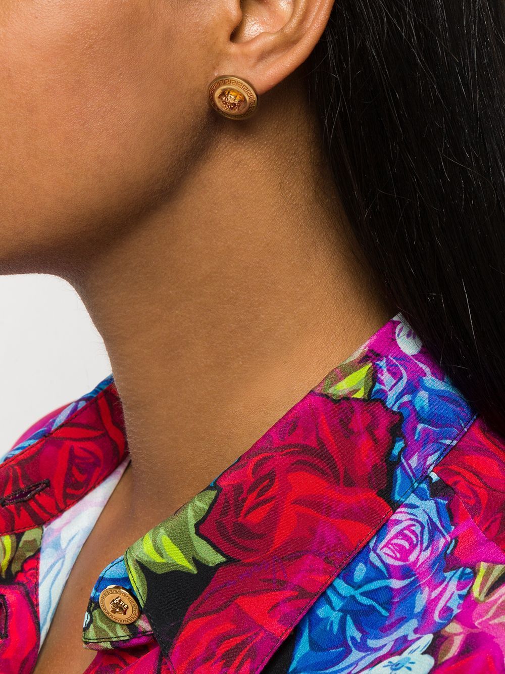 Versace TRIBUTE EARRINGS Size ONE SIZE - 5 Thumbnail