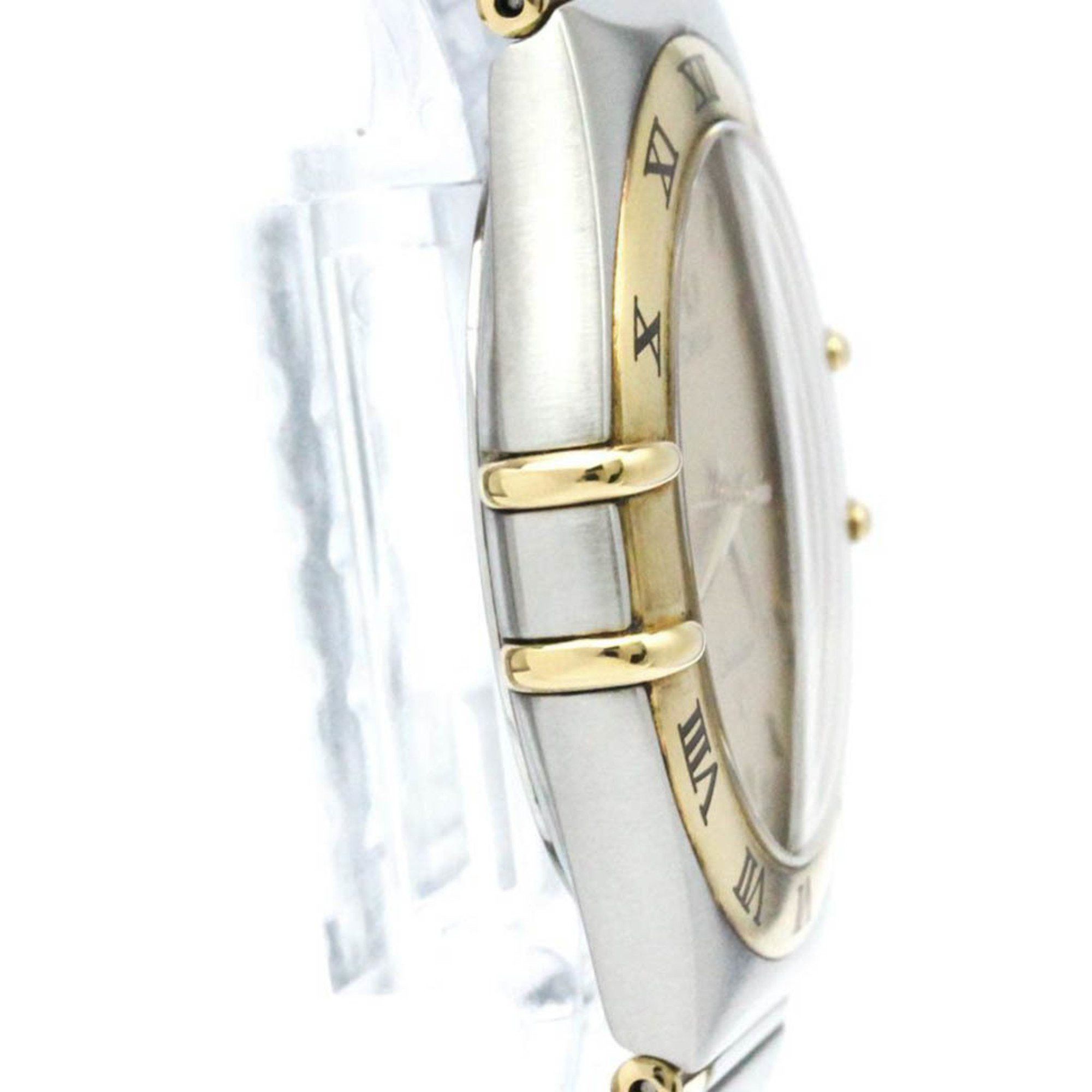 Omega Polished OMEGA Constellation 18K Gold Steel Quartz Mens Watch 1312.10 BF580431 Size ONE SIZE - 8 Thumbnail
