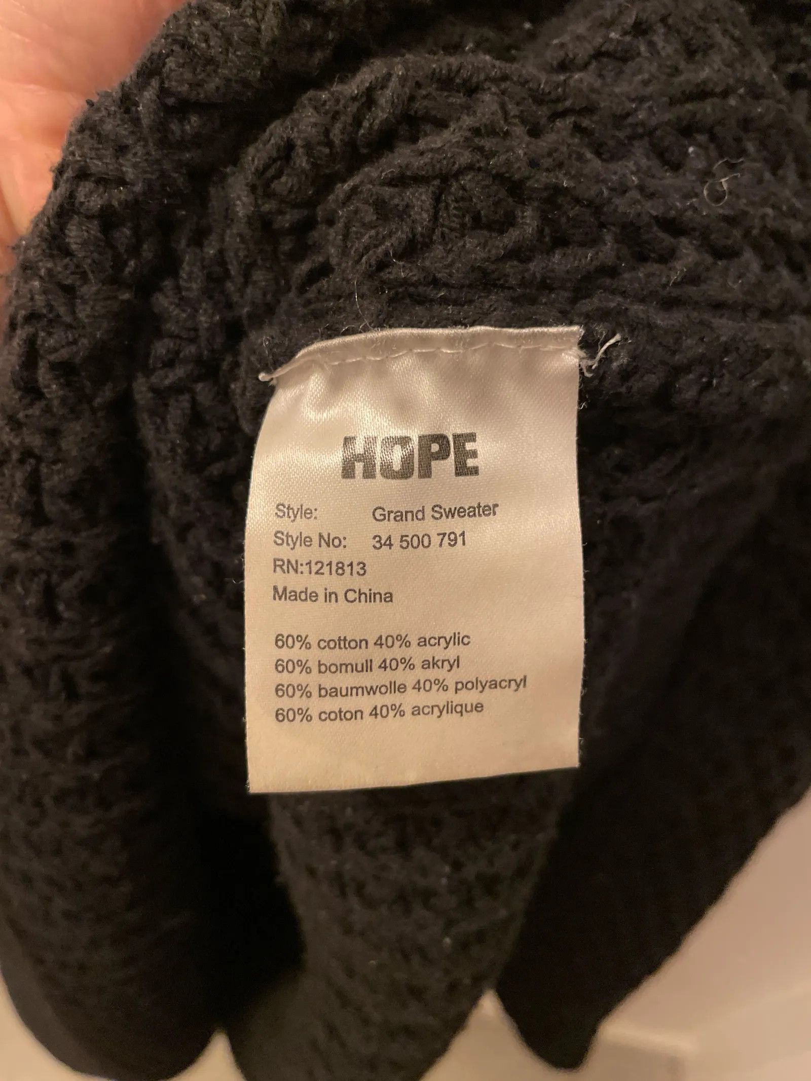 Hope Hope Grand sweater Polo knit Size S / US 4 / IT 40 - 3 Thumbnail