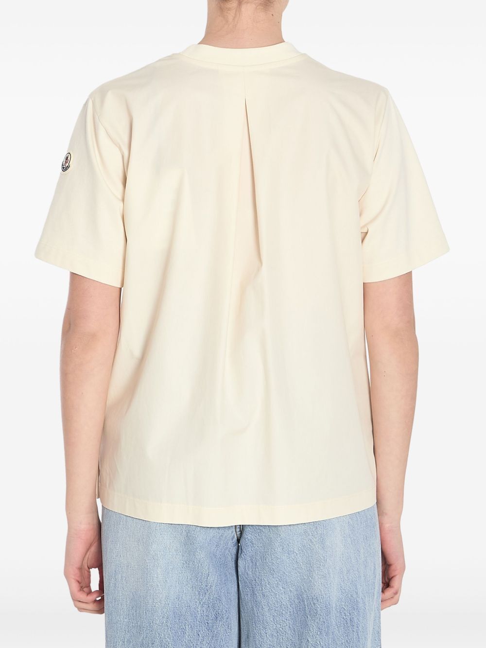 Moncler LOGO COTTON T-SHIRT Size XS / US 0-2 / IT 36-38 - 3 Thumbnail