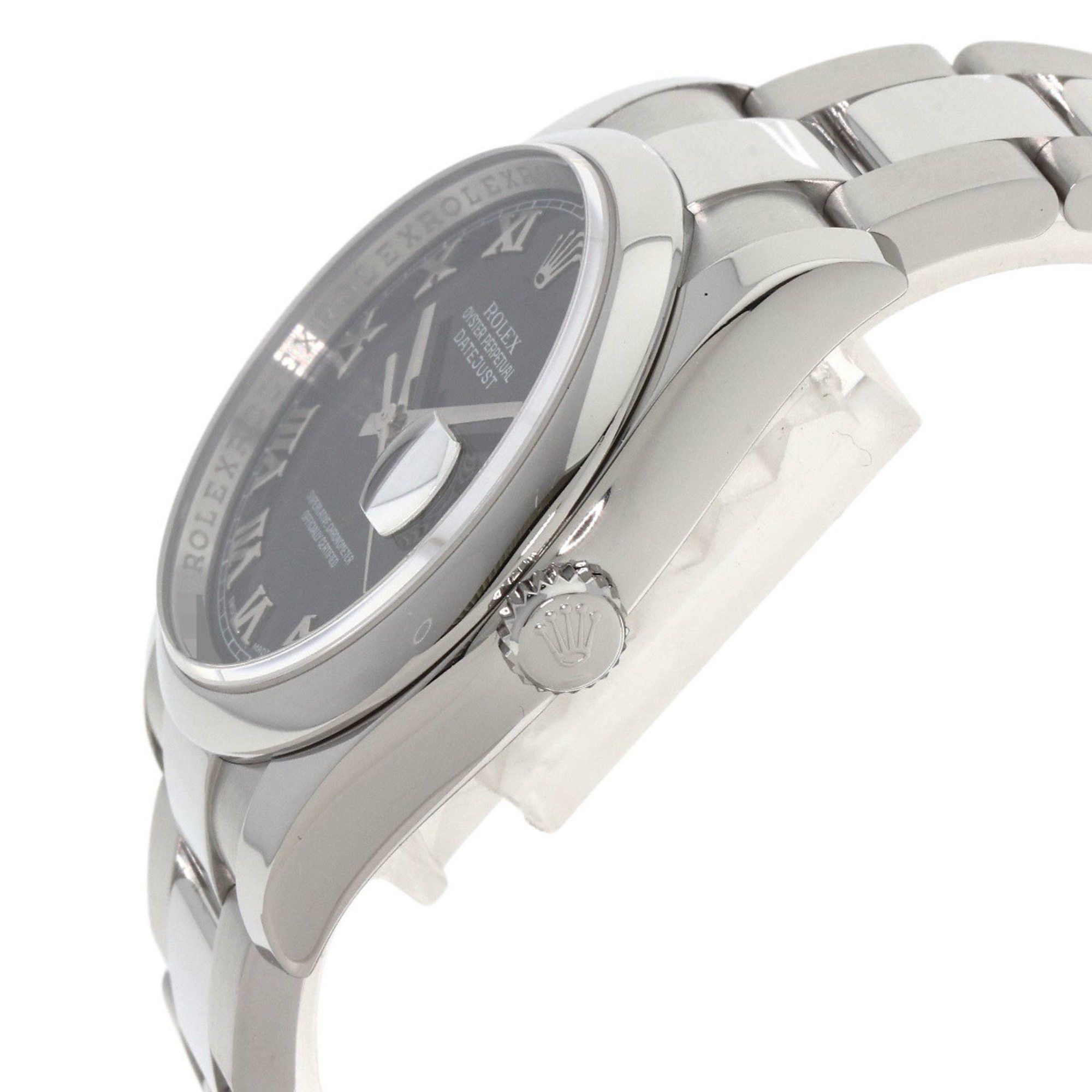 Rolex Rolex 116200 Datejust 36 Watch Stainless Steel SS Men's ROLEX Size ONE SIZE - 5 Thumbnail