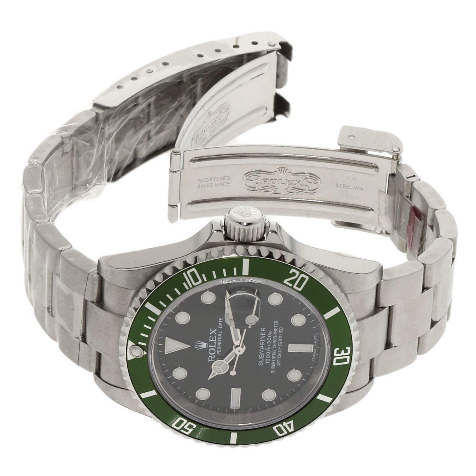 Rolex Rolex 16610L Submariner Date Unused Sealed Wristwatch Stainless Steel SS Men's ROLEX Size ONE SIZE - 9 Thumbnail