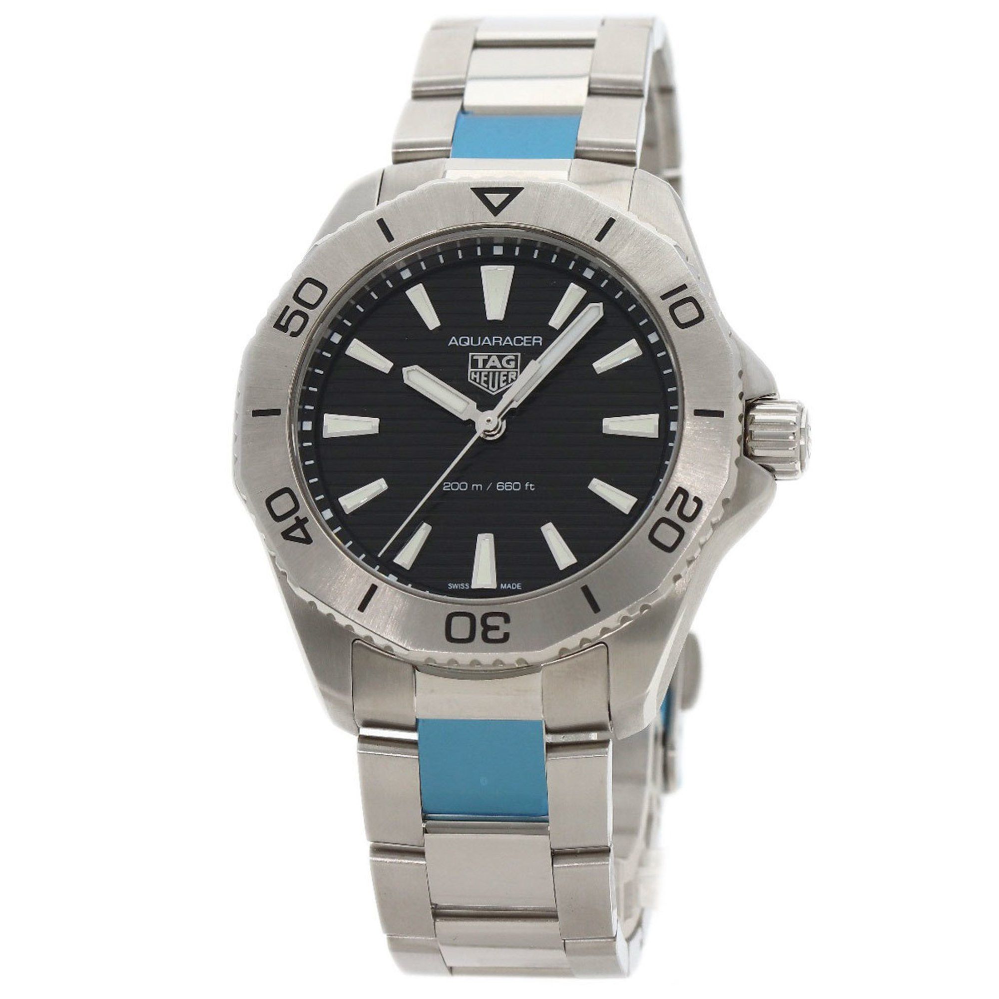 Tag Heuer TAG Heuer WBP1110.BA0627 Aquaracer Professional 200 Unused Watch Stainless Steel SS Men's HEUER Size ONE SIZE - 11 Thumbnail