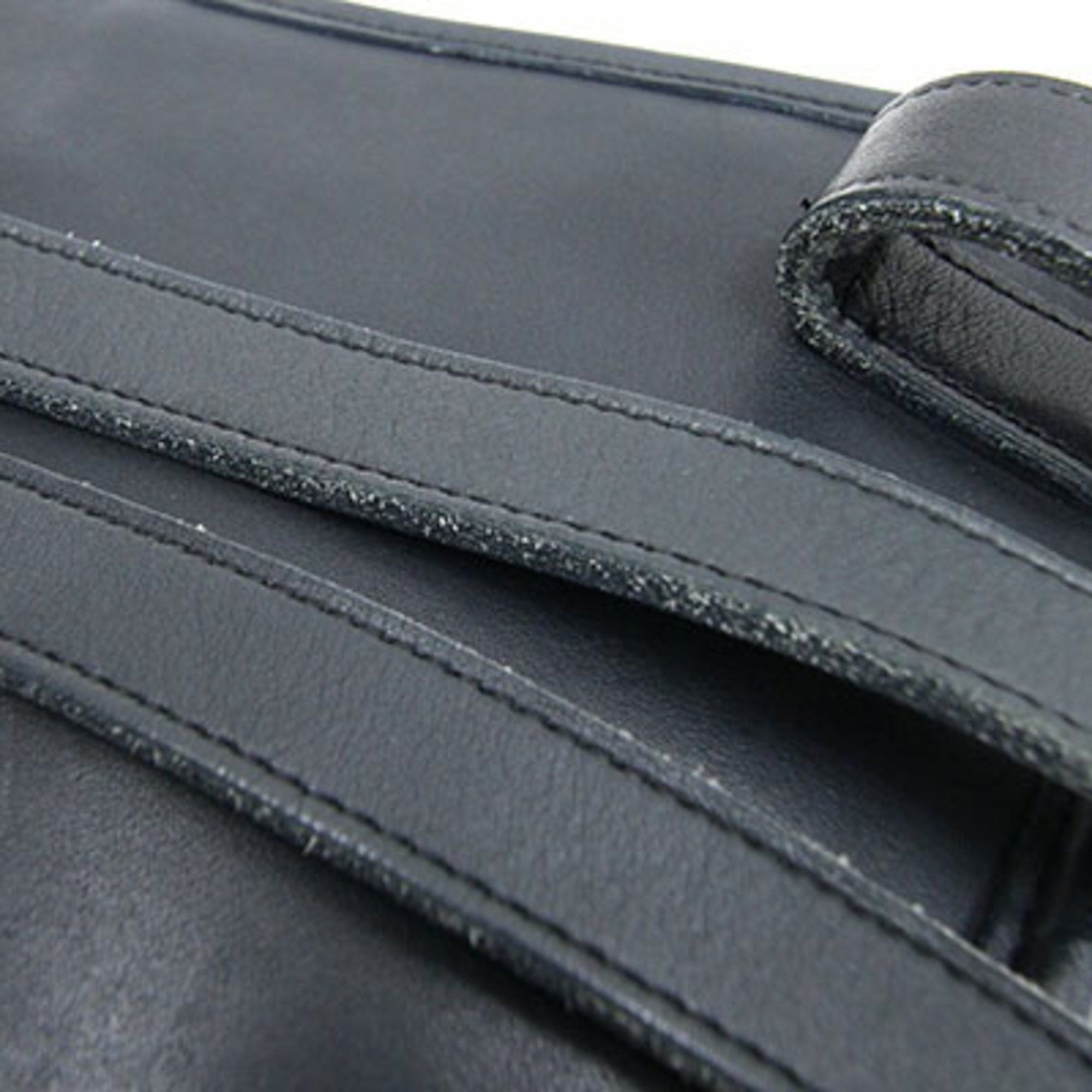 Coach Coach Backpack 9960 Navy Leather Old Women's Turnlock COACH Size ONE SIZE - 8 Thumbnail