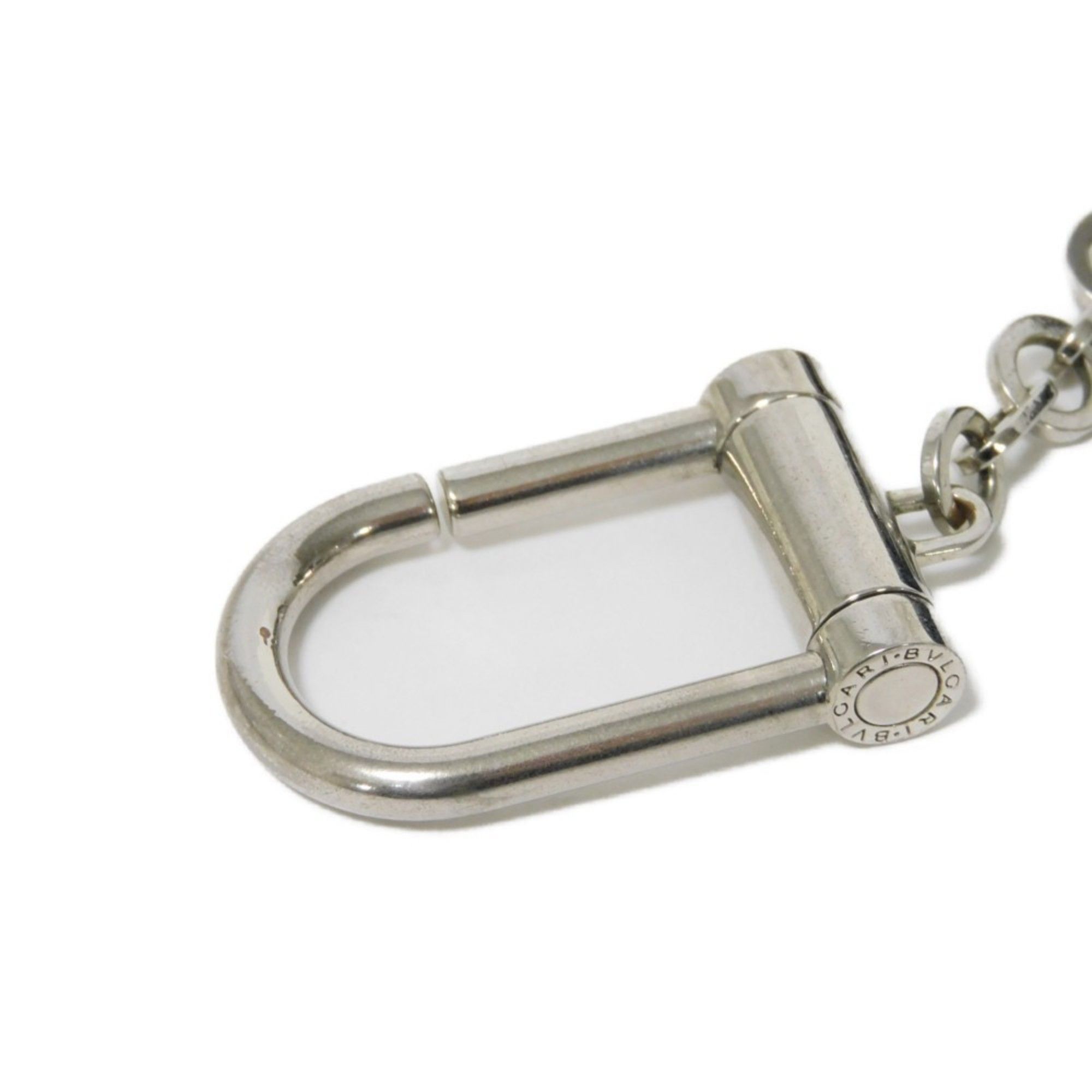 Bvlgari BVLGARI Coin Case Bulgari Man Key Ring Chain Hook Purse Wallet Mini Black 282604 Men's Size ONE SIZE - 14 Thumbnail