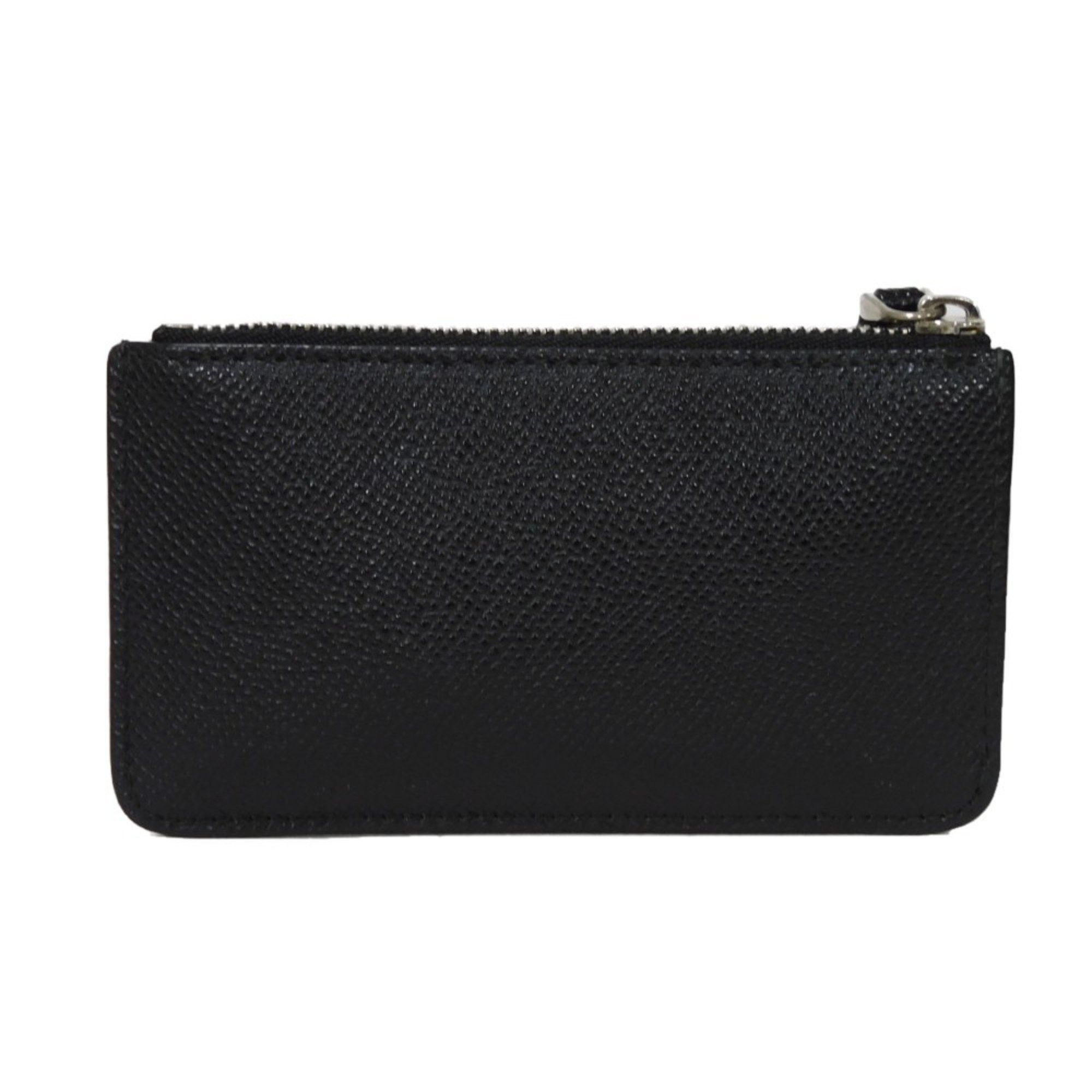 Bvlgari BVLGARI Coin Case Bulgari Man Key Ring Chain Hook Purse Wallet Mini Black 282604 Men's Size ONE SIZE - 3 Thumbnail
