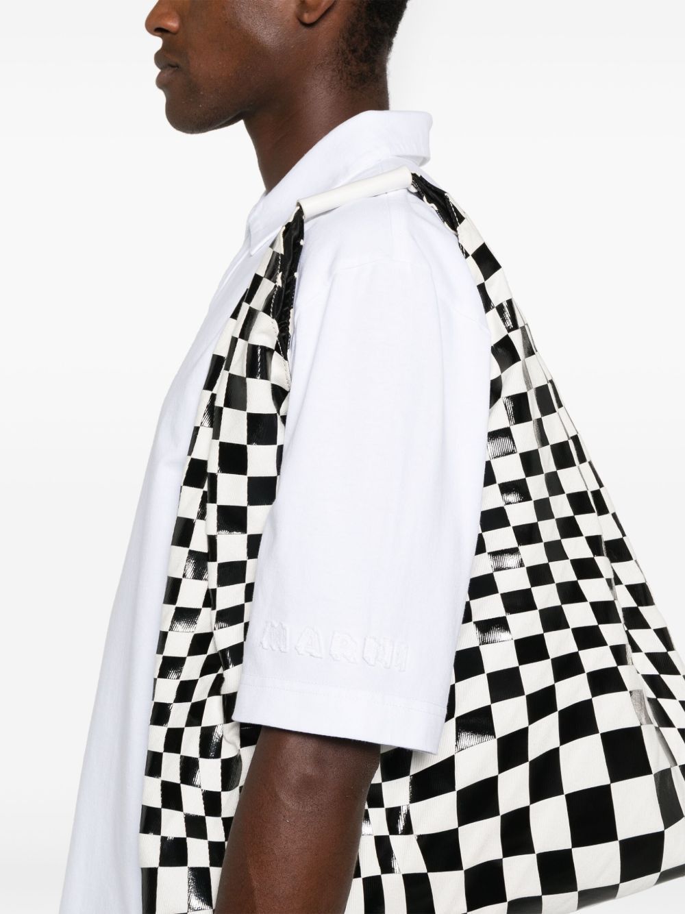 Marni LOGO COTTON POLO SHIRT Size US M / EU 48-50 / 2 - 3 Thumbnail