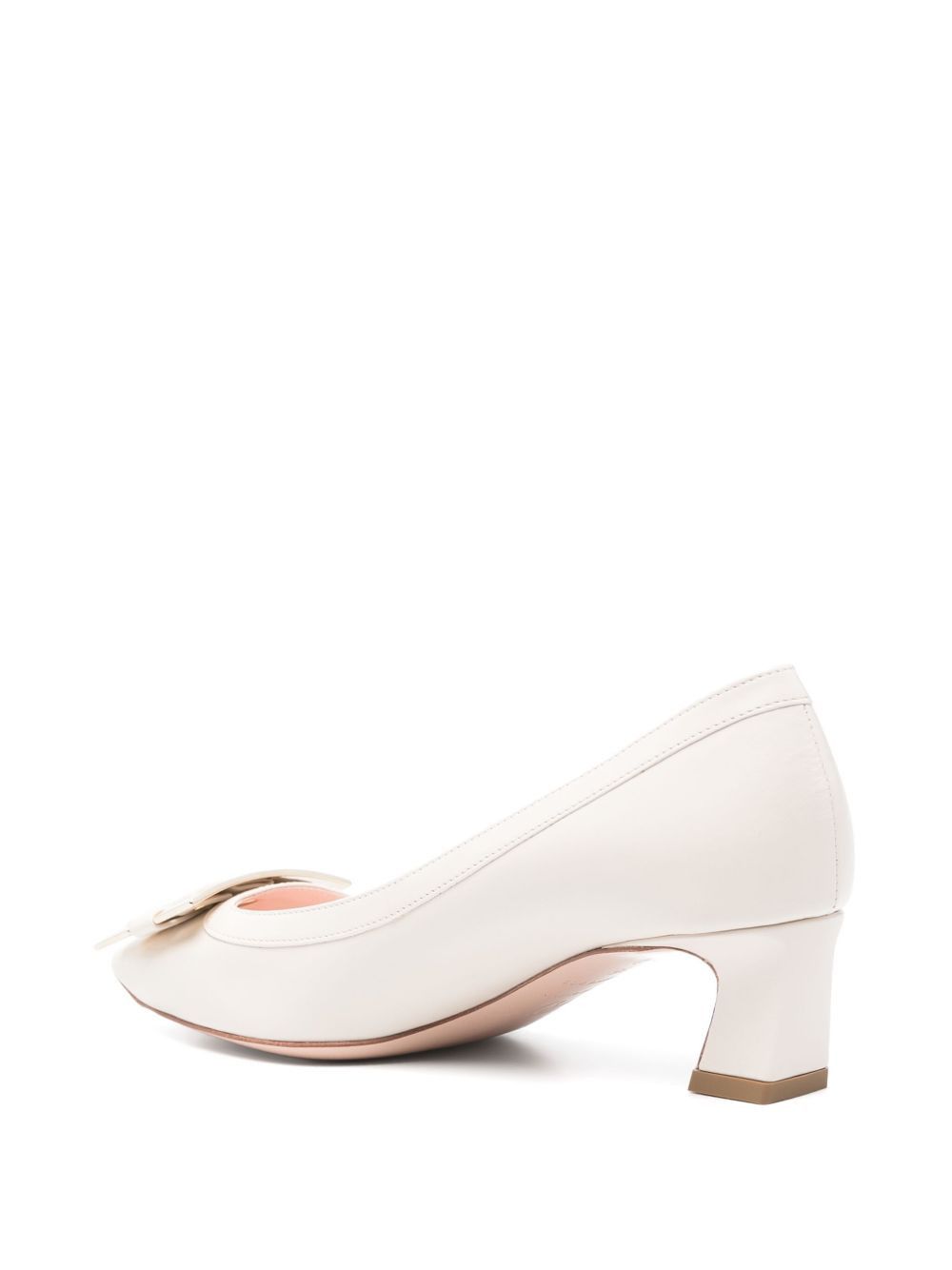 Roger Vivier TROMPETTE LEATHER PUMPS Size US 10 / IT 40 - 3 Thumbnail