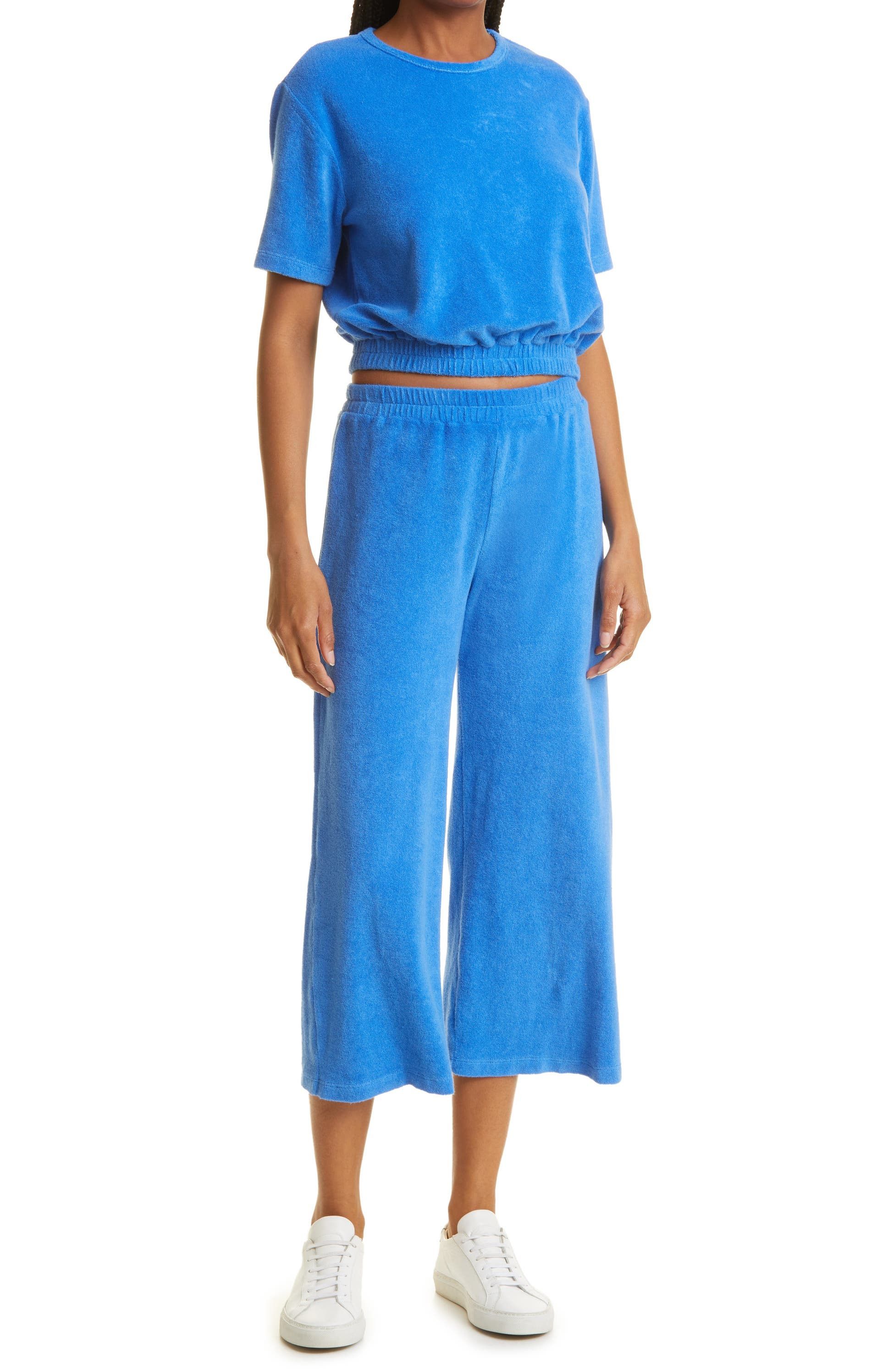 MONROW Terry Cloth Crop Top Size S / US 4 / IT 40 - 6 Thumbnail