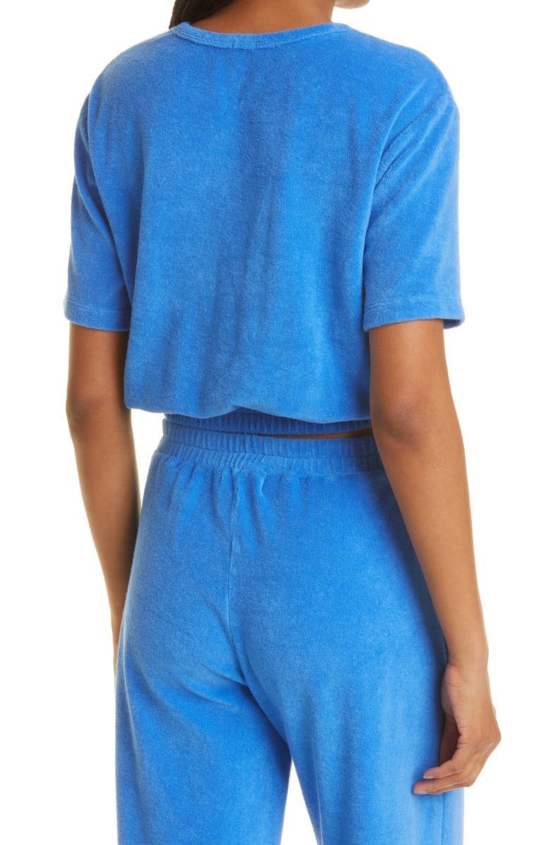 MONROW Terry Cloth Crop Top Size S / US 4 / IT 40 - 4 Thumbnail