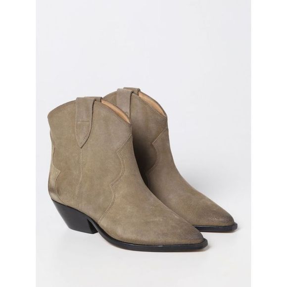 Isabel Marant Dewina Suede Cowboy Ankle Boots Size US 11 / IT 41 - 2 Thumbnail