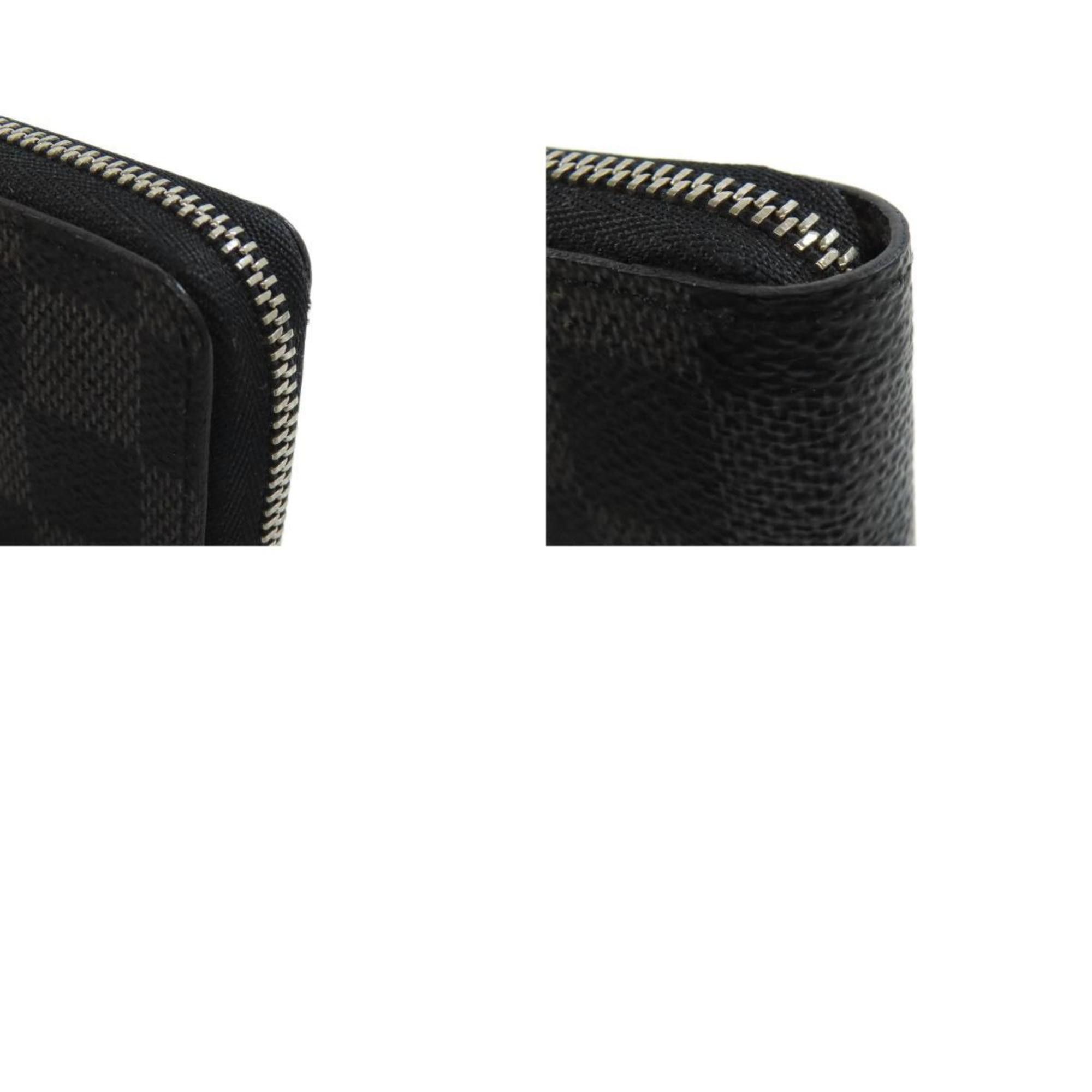 Louis Vuitton Louis Vuitton N63076 Zippy Coin Purse Wallet/Coin Case Damier Canvas Men's LOUIS VUITTON Size ONE SIZE - 10 Thumbnail