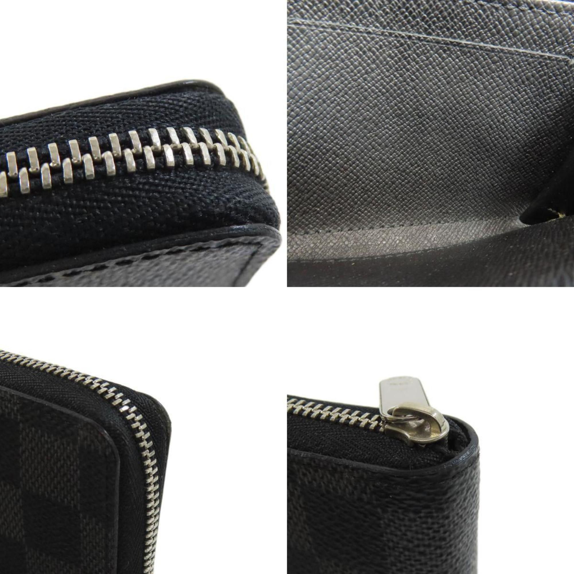 Louis Vuitton Louis Vuitton N63076 Zippy Coin Purse Wallet/Coin Case Damier Canvas Men's LOUIS VUITTON Size ONE SIZE - 9 Thumbnail
