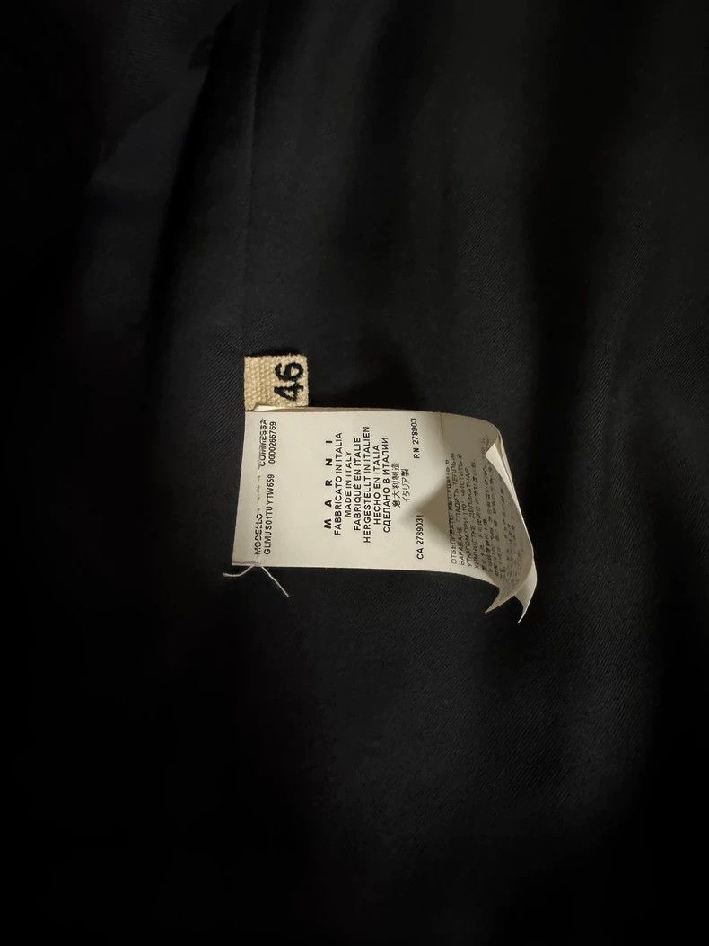 Marni MARNI Wool Sleeveless Coat in Black Size US M / EU 48-50 / 2 - 5 Thumbnail