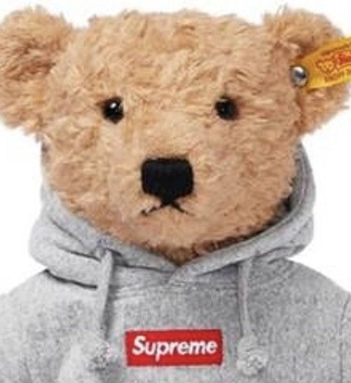 Supreme Supreme Box Logo Bear Supreme Steiff Bear Grailed