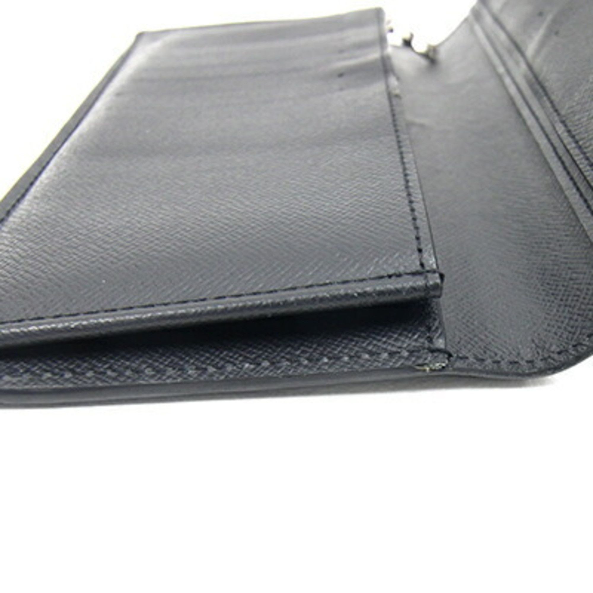 Louis Vuitton Louis Vuitton Bi-fold Long Wallet Epi Portefeuille Brazza M60622 Noir Black Men's LOUIS VUITTON Size ONE SIZE - 6 Thumbnail