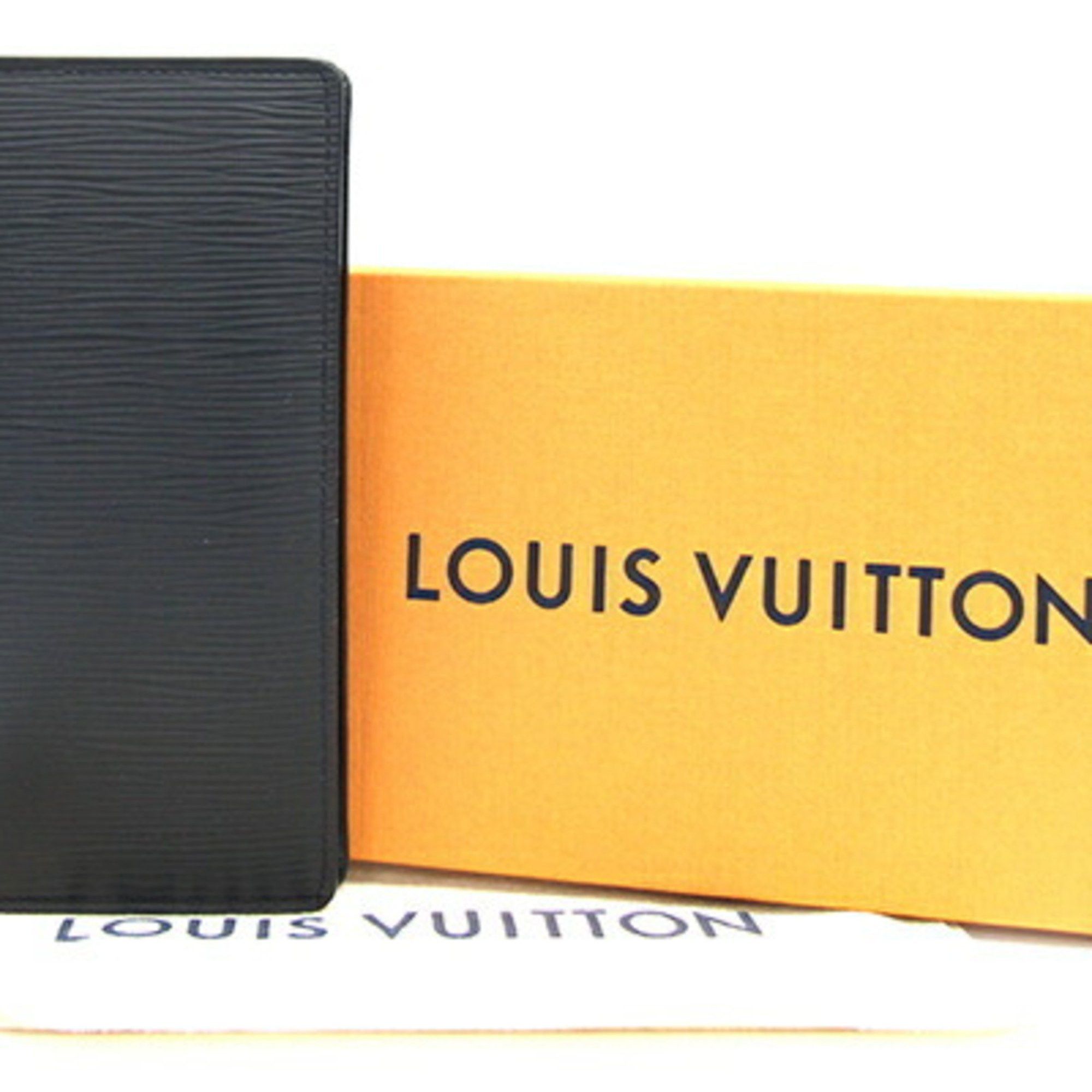 Louis Vuitton Louis Vuitton Bi-fold Long Wallet Epi Portefeuille Brazza M60622 Noir Black Men's LOUIS VUITTON Size ONE SIZE - 9 Thumbnail