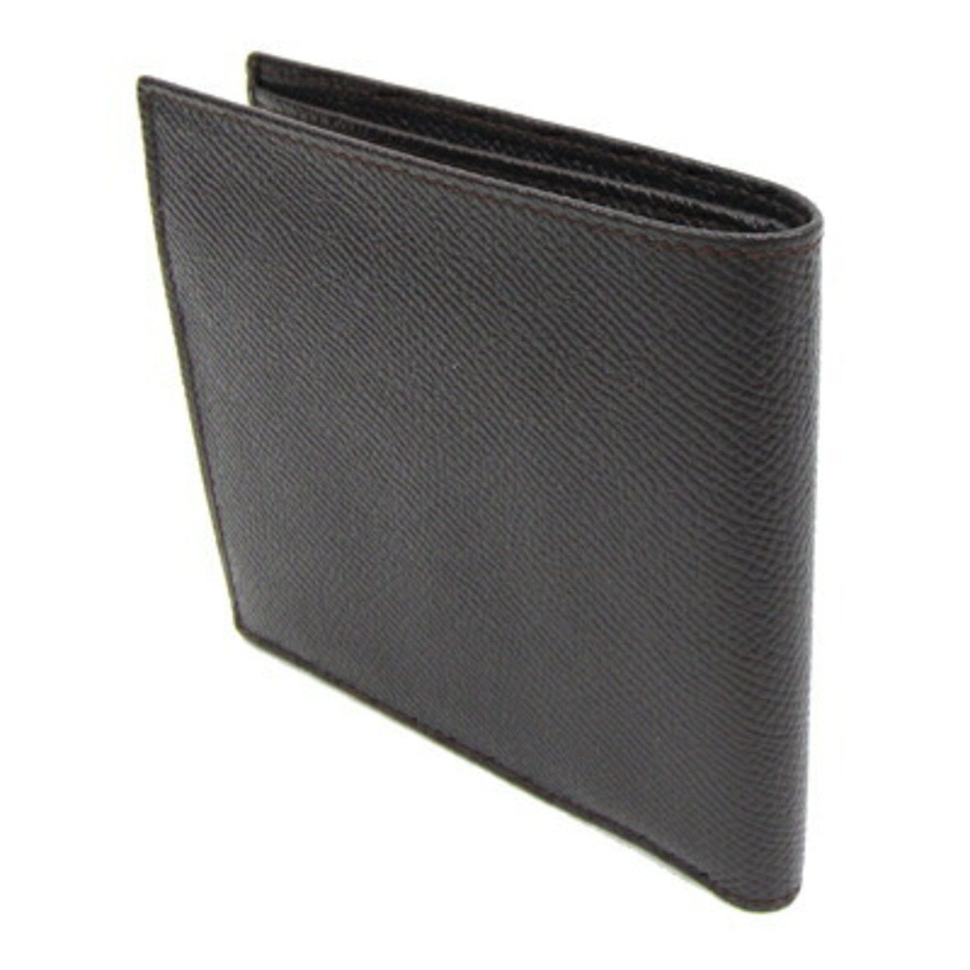 Bvlgari BVLGARI Bi-fold Wallet Classico 20253 Dark Brown Leather Compact Men's Size ONE SIZE - 2 Thumbnail