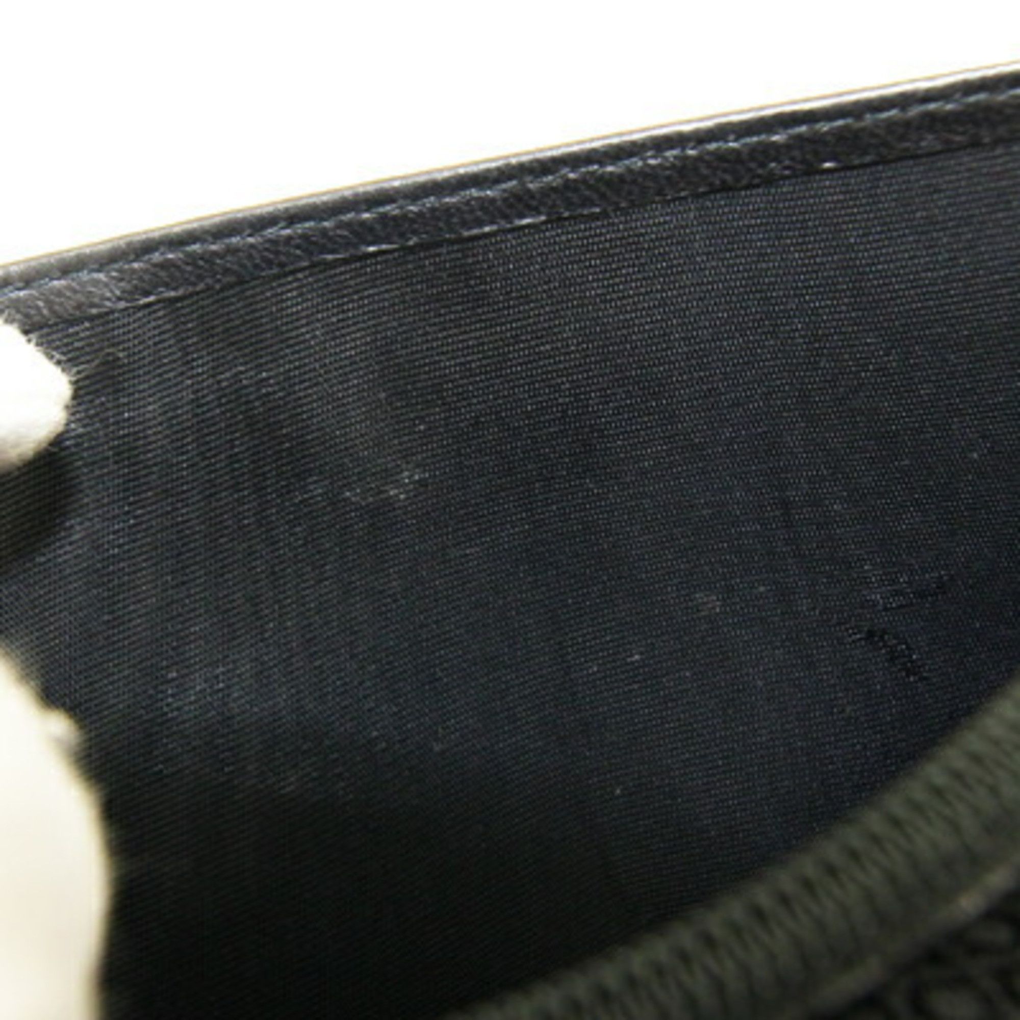 Salvatore Ferragamo Salvatore Ferragamo Bi-fold Long Wallet 659156 Black Leather Men's Size ONE SIZE - 8 Thumbnail