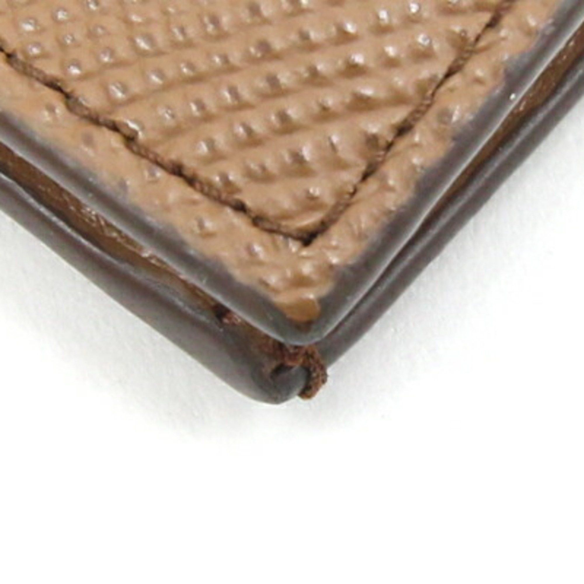 Prada PRADA Bi-fold Long Wallet 2MV836 Brown Leather Men's Size ONE SIZE - 4 Thumbnail