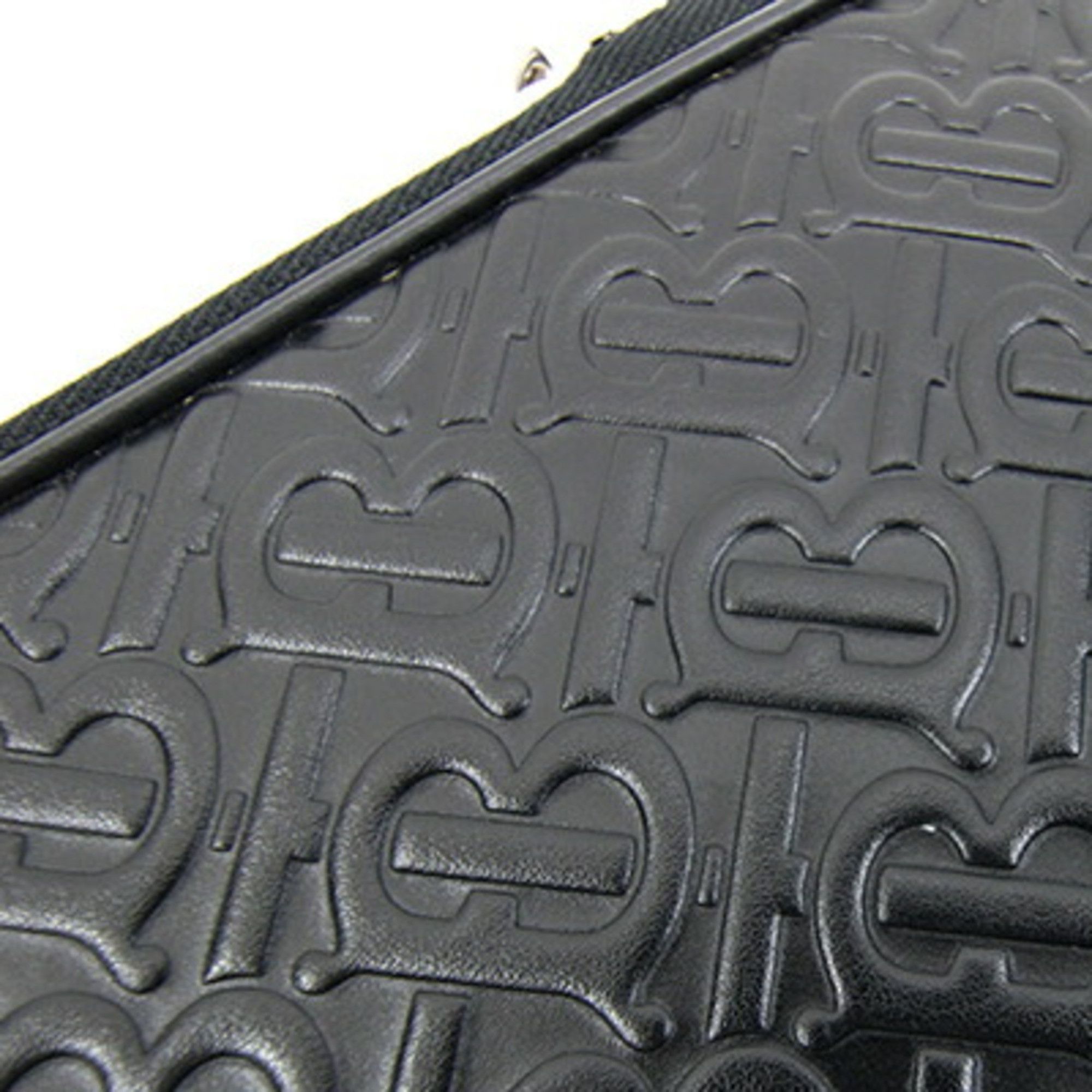 Burberry Burberry clutch bag TB Monogram laptop case black leather PC document men's BURBERRY Size ONE SIZE - 5 Thumbnail