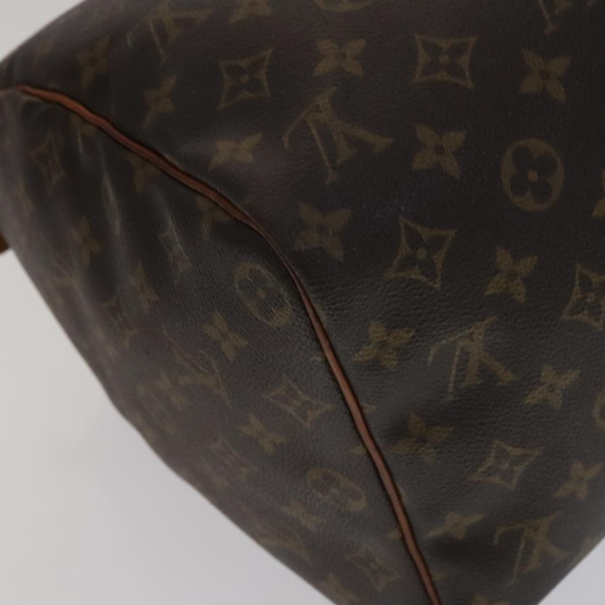 Louis Vuitton Keepall 45 Brown Canvas Travel Bag (Pre-Owned) Size ONE SIZE - 19 Thumbnail