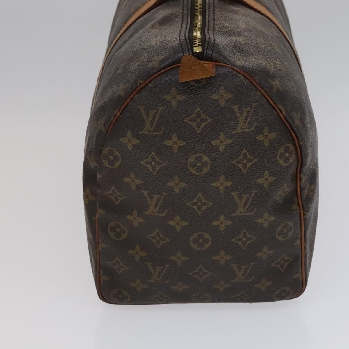 Louis Vuitton Keepall 45 Brown Canvas Travel Bag (Pre-Owned) Size ONE SIZE - 3 Thumbnail