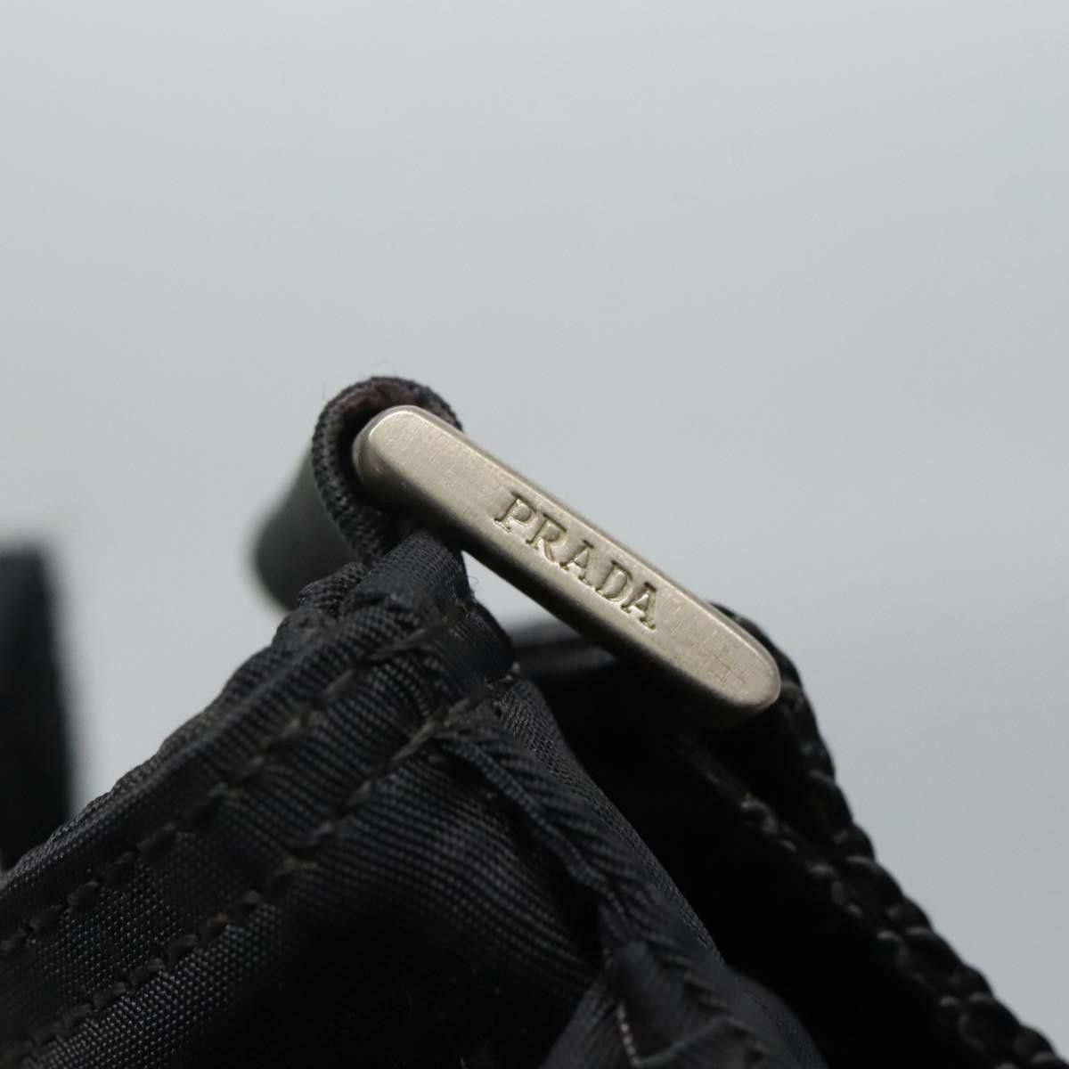 Prada Tessuto Black Synthetic Shoulder Bag (Pre-Owned) Size ONE SIZE - 20 Thumbnail