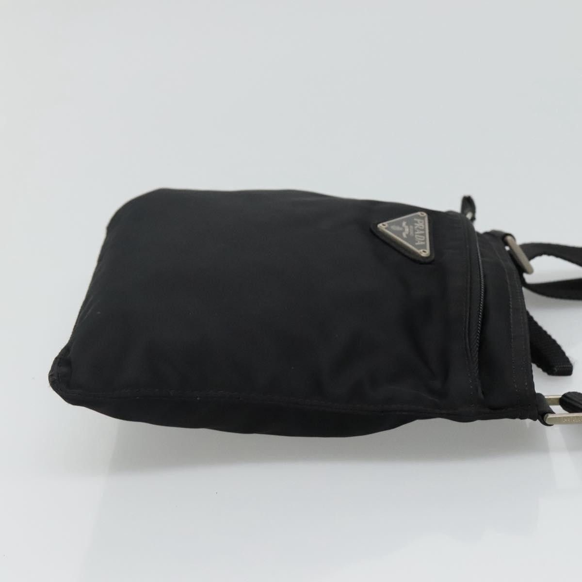Prada Tessuto Black Synthetic Shoulder Bag (Pre-Owned) Size ONE SIZE - 3 Thumbnail